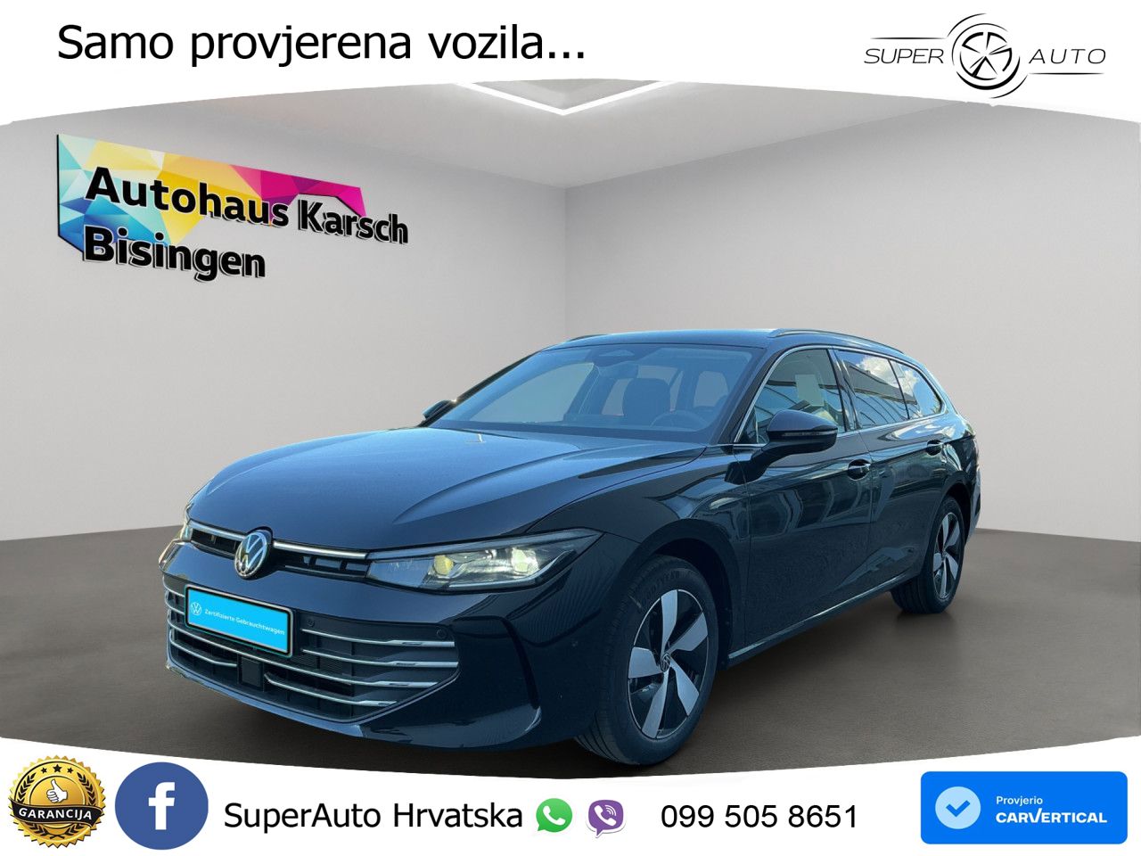 Volkswagen Passat Variant 1.5 eTSI (150 KS) DSG Business MATRIX+GR SJED+KAM