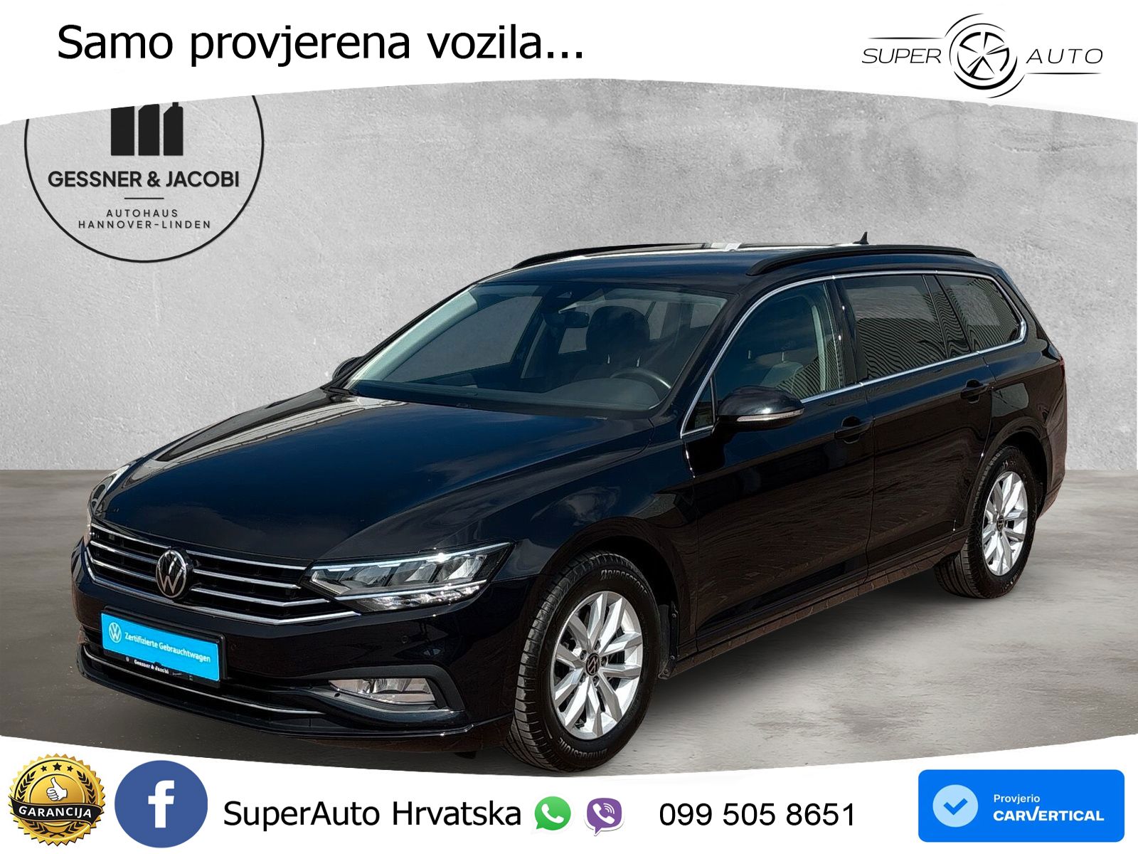 Volkswagen Passat Variant 2.0 TDI (150 KS) DSG Business LED+GR SJED+ACC
