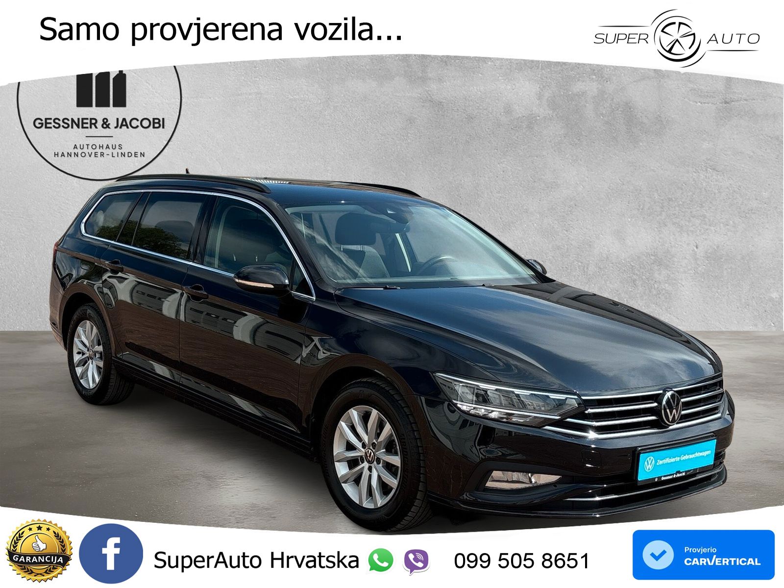 Volkswagen Passat Variant 2.0 TDI (150 KS) DSG Business LED+GR SJED+ACC