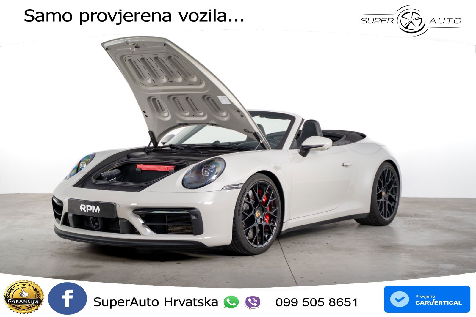 Porsche 911 Carrera 4 GTS Cabriolet 3.0 (480 KS) PDK