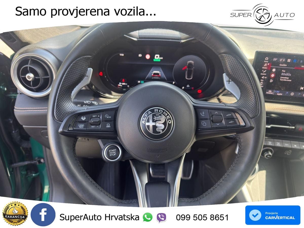 Alfa Romeo Tonale 1.5 VGT (160 KS) 48V-Hybrid TCT LED+GR SJED+ACC