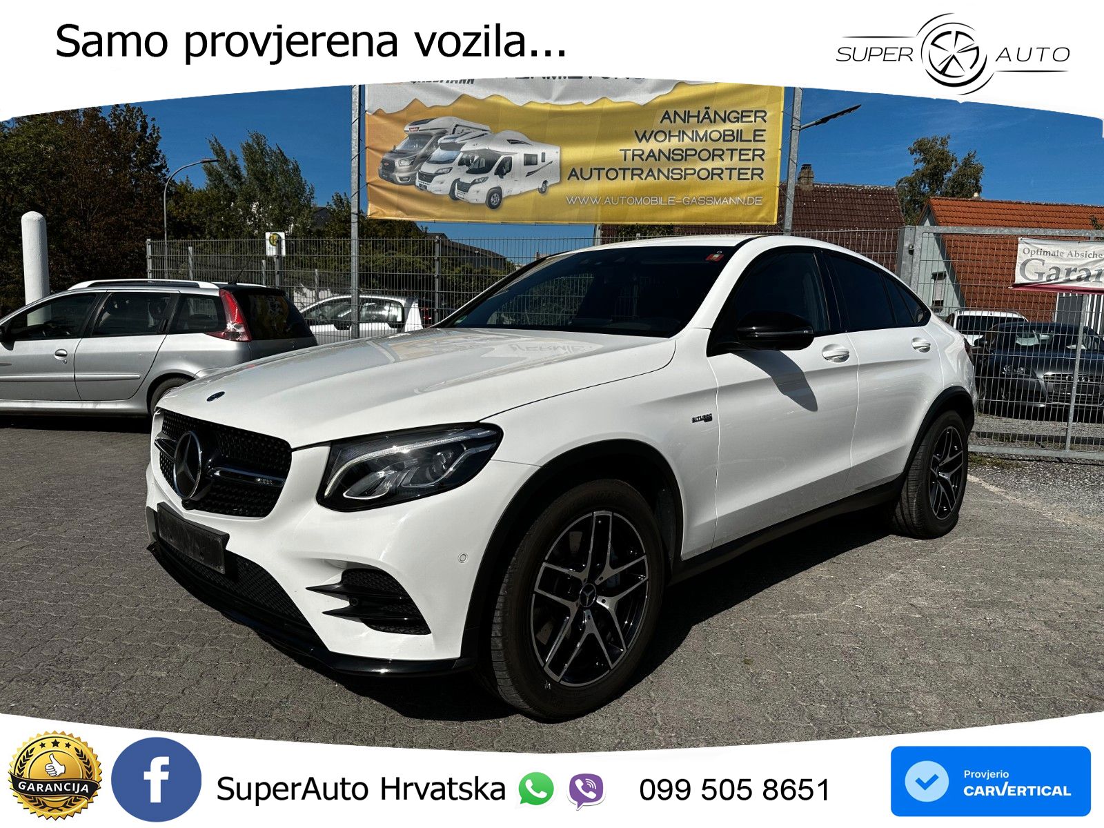 Mercedes GLC Coupe AMG 43 (367 KS) 4MATIC G-TRONIC ZRAČNI+ACC+GR SJED+KAM