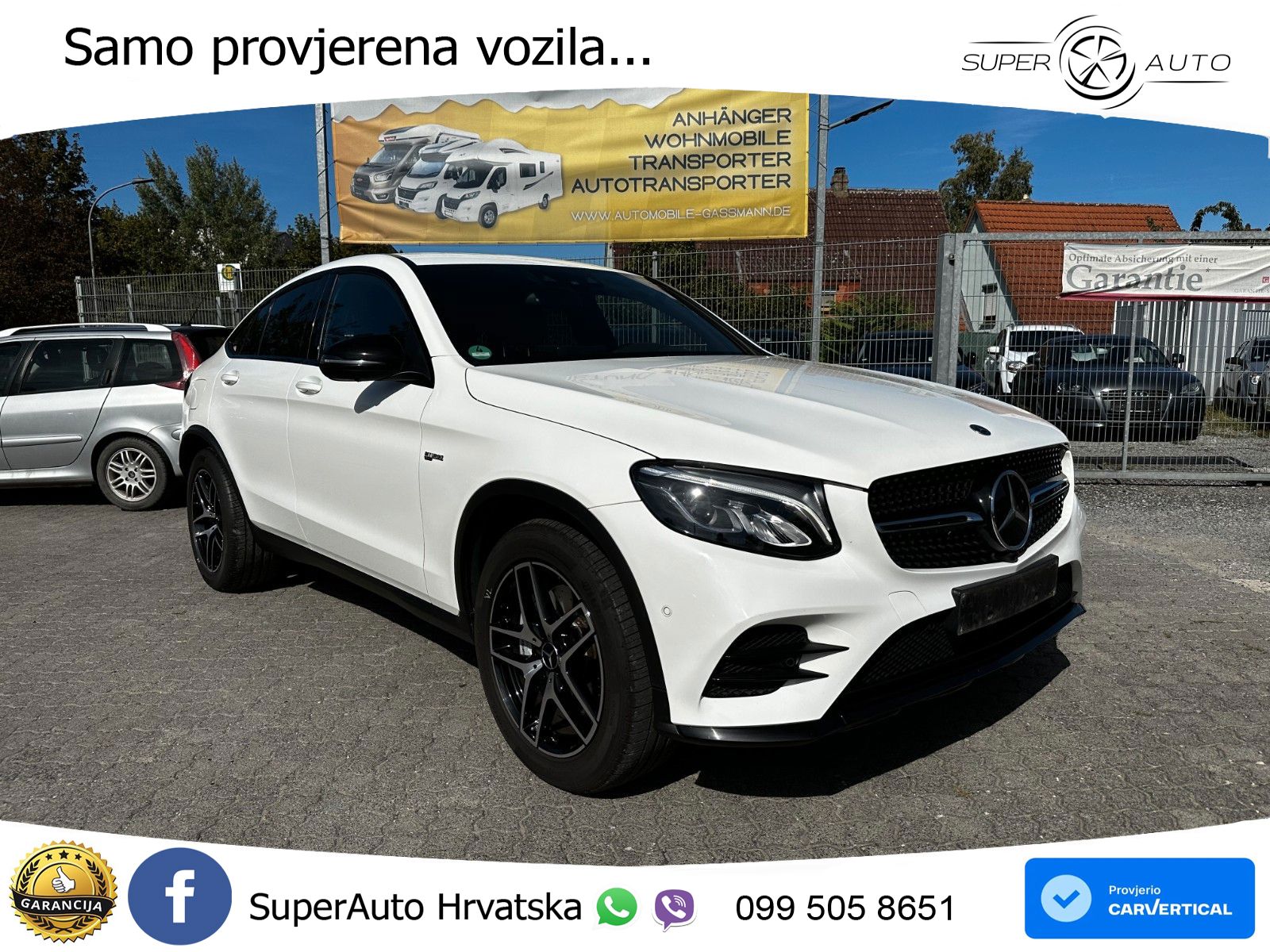 Mercedes GLC Coupe AMG 43 (367 KS) 4MATIC G-TRONIC ZRAČNI+ACC+GR SJED+KAM