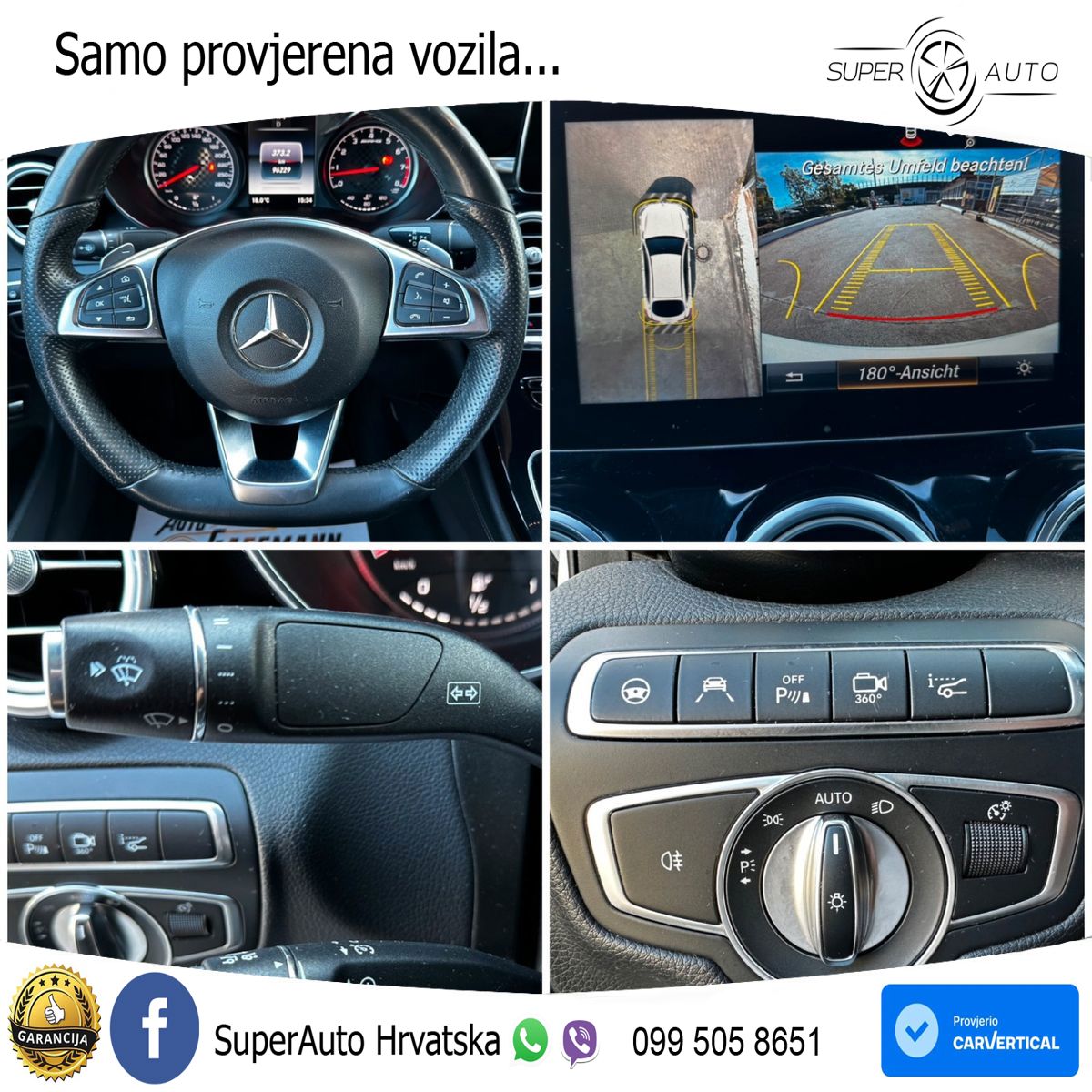 Mercedes GLC Coupe AMG 43 (367 KS) 4MATIC G-TRONIC ZRAČNI+ACC+GR SJED+KAM