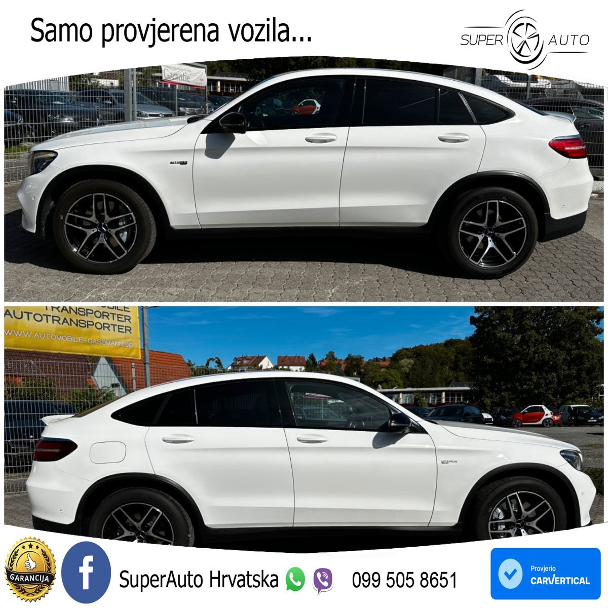 Mercedes GLC Coupe AMG 43 (367 KS) 4MATIC G-TRONIC ZRAČNI+ACC+GR SJED+KAM