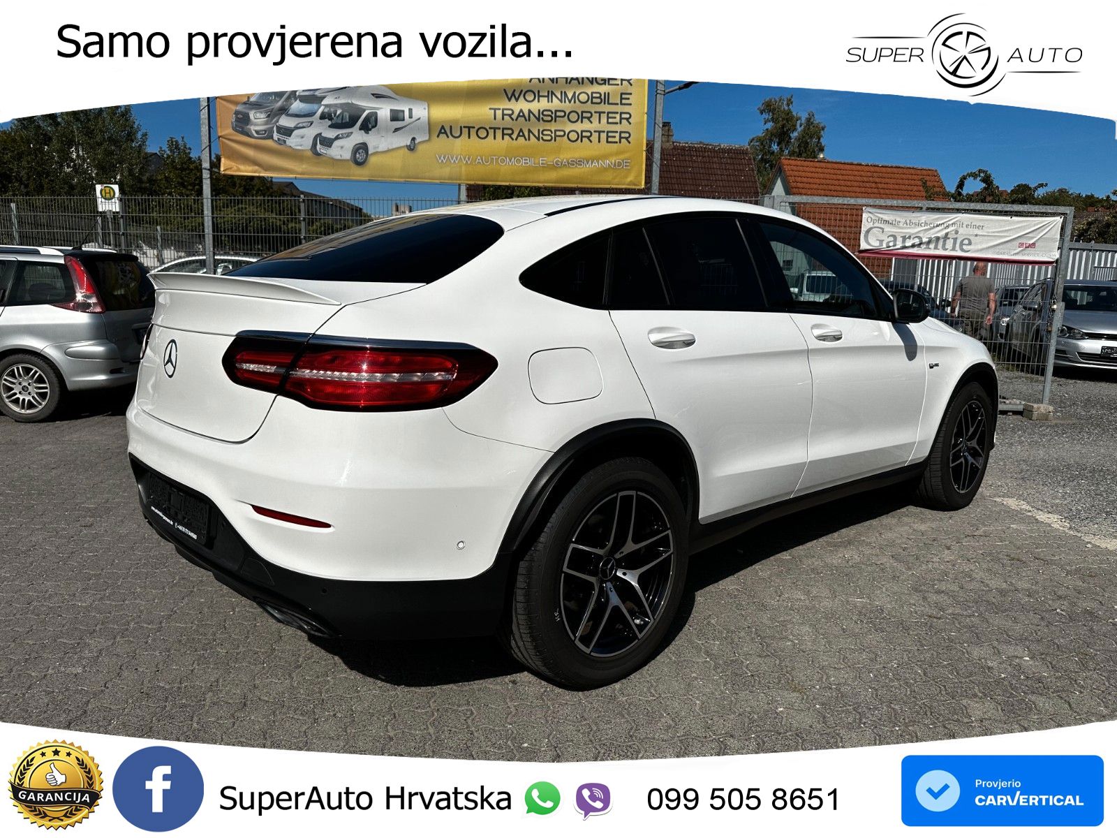 Mercedes GLC Coupe AMG 43 (367 KS) 4MATIC G-TRONIC ZRAČNI+ACC+GR SJED+KAM