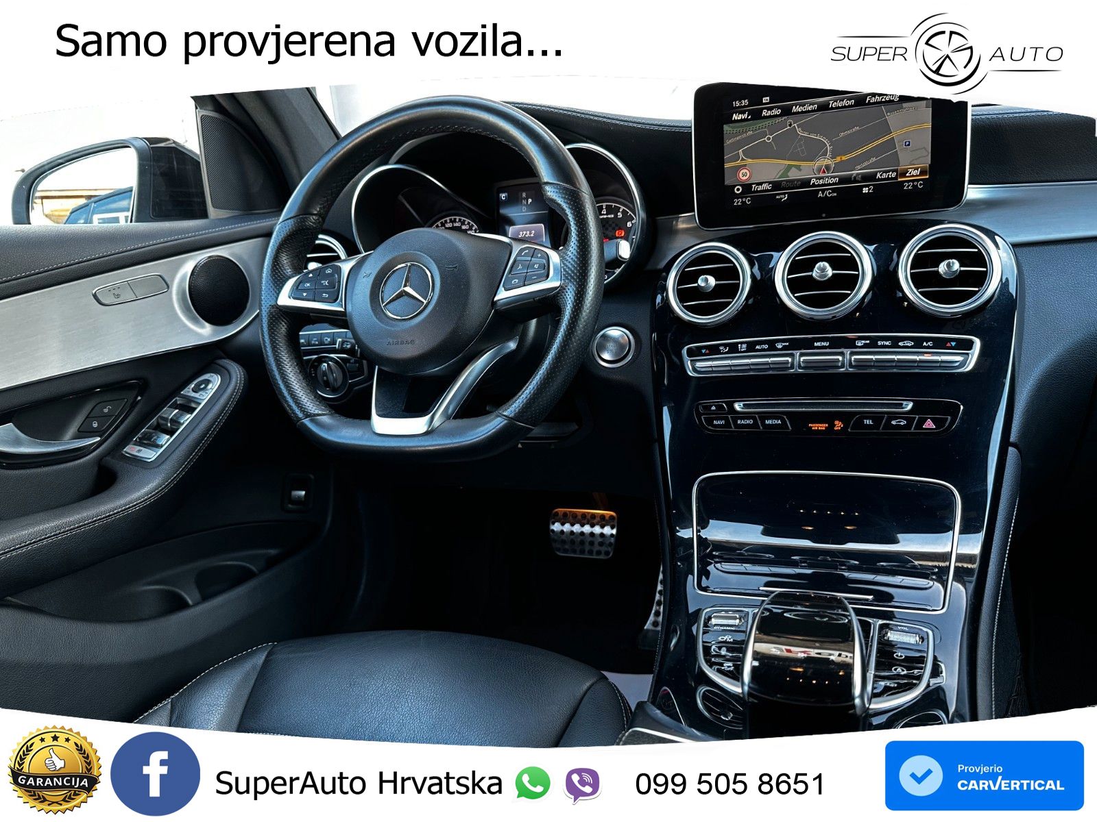 Mercedes GLC Coupe AMG 43 (367 KS) 4MATIC G-TRONIC ZRAČNI+ACC+GR SJED+KAM