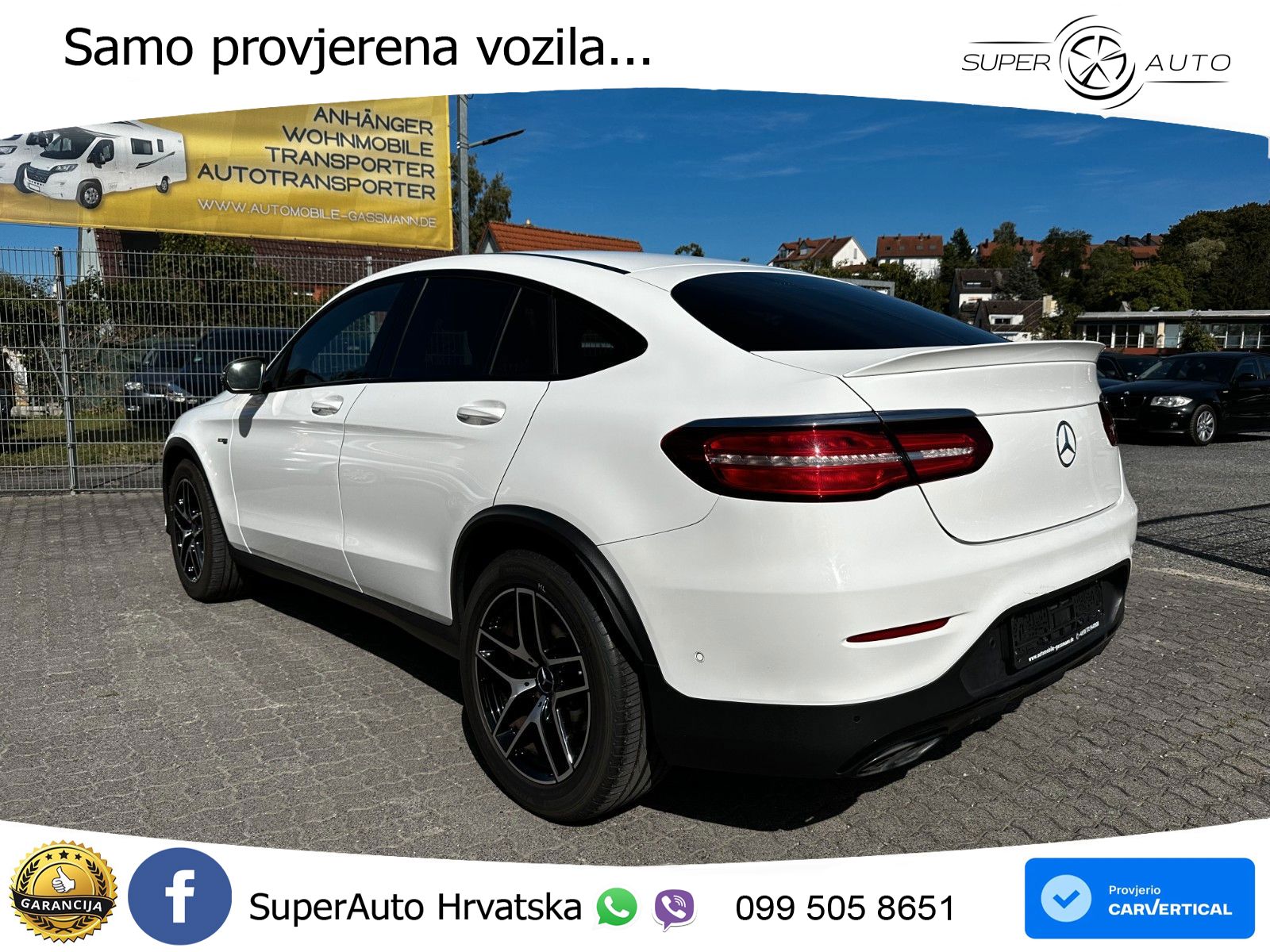 Mercedes GLC Coupe AMG 43 (367 KS) 4MATIC G-TRONIC ZRAČNI+ACC+GR SJED+KAM