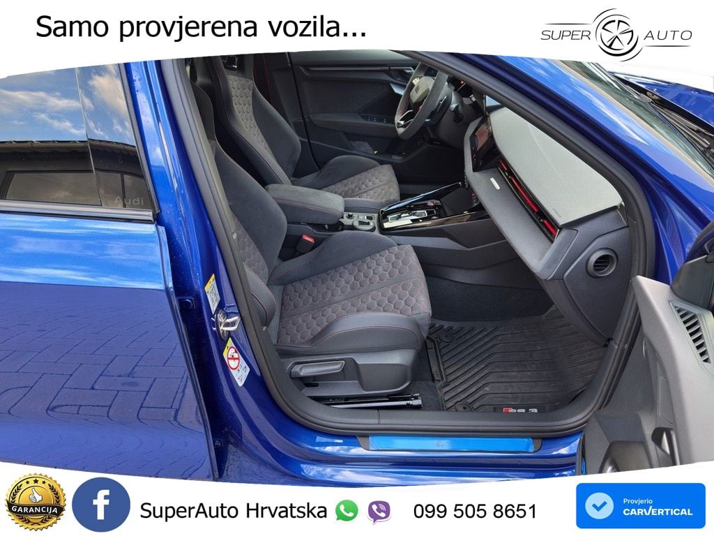 Audi RS3 Sedan 2.5 TFSI (400 KS) quattro S tronic MATRIX+GR SJED+KAM