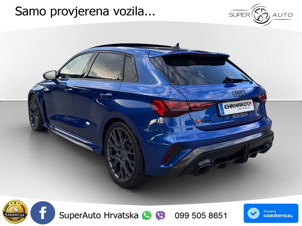 Audi RS3 Sedan 2.5 TFSI (400 KS) quattro S tronic MATRIX+GR SJED+KAM