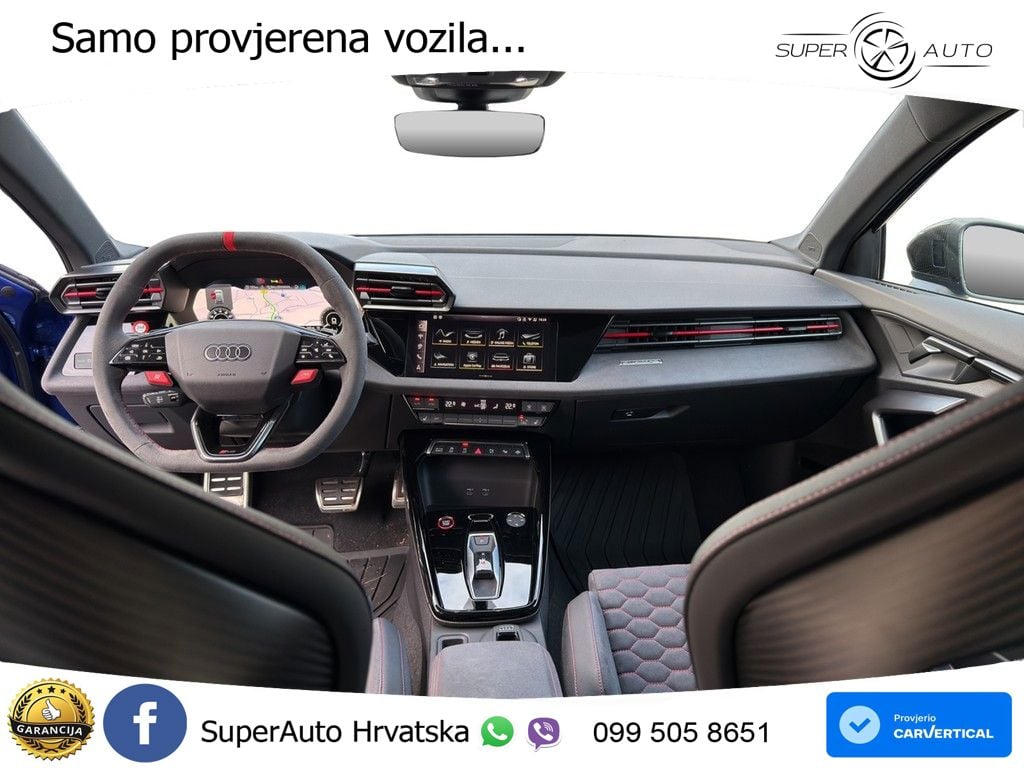 Audi RS3 Sedan 2.5 TFSI (400 KS) quattro S tronic MATRIX+GR SJED+KAM