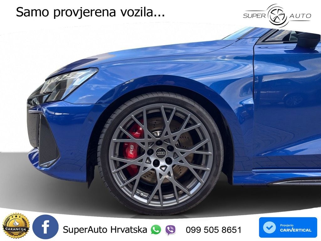 Audi RS3 Sedan 2.5 TFSI (400 KS) quattro S tronic MATRIX+GR SJED+KAM