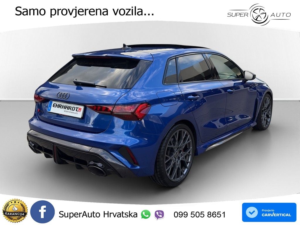 Audi RS3 Sedan 2.5 TFSI (400 KS) quattro S tronic MATRIX+GR SJED+KAM
