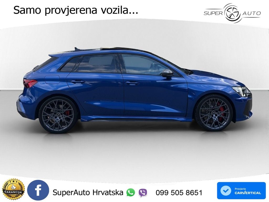 Audi RS3 Sedan 2.5 TFSI (400 KS) quattro S tronic MATRIX+GR SJED+KAM
