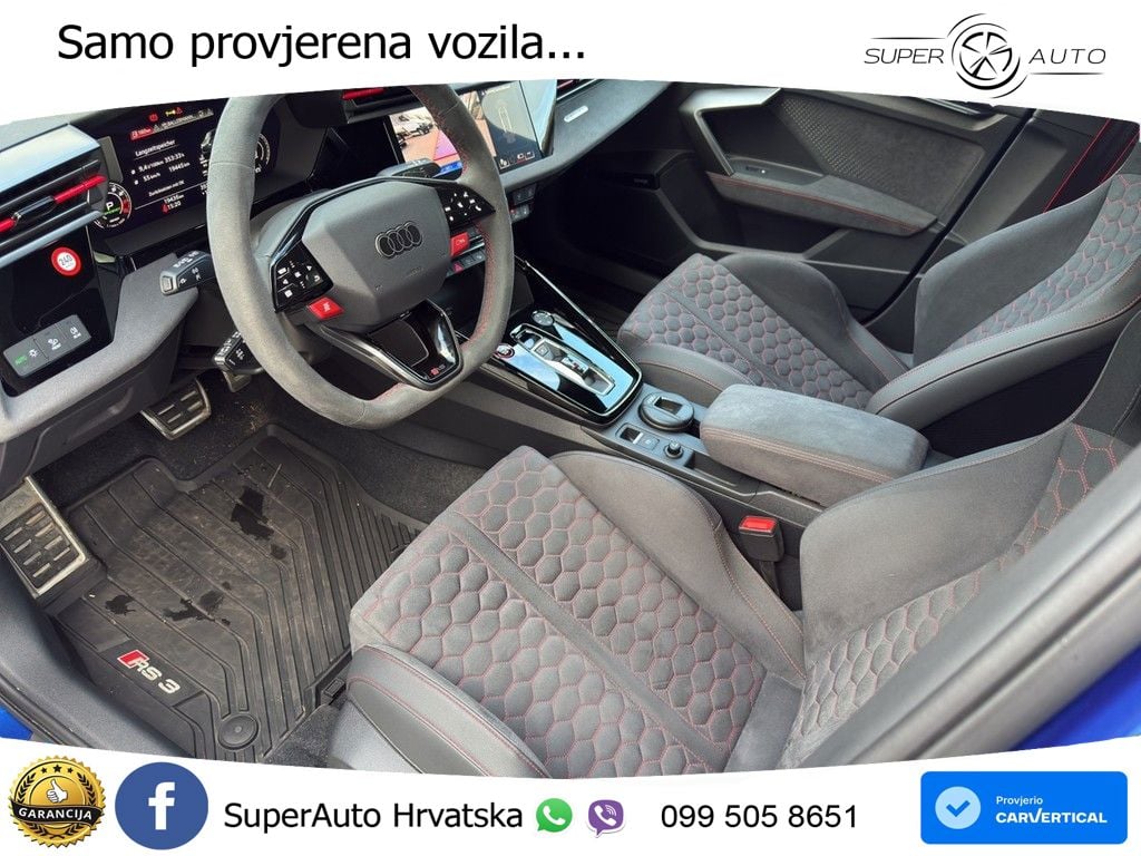 Audi RS3 Sedan 2.5 TFSI (400 KS) quattro S tronic MATRIX+GR SJED+KAM