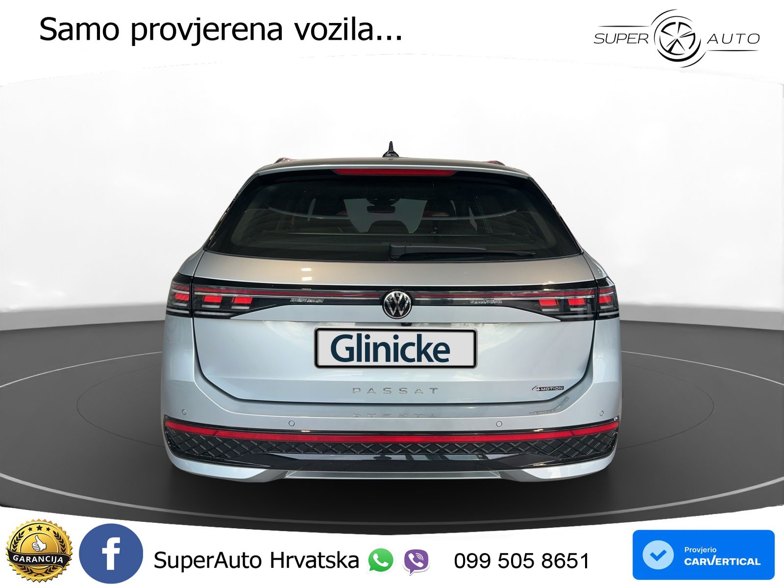 Volkswagen Passat Variant 2.0 TDI (193 KS) 4MOTION DSG R-Line LED+GR SJED+ACC