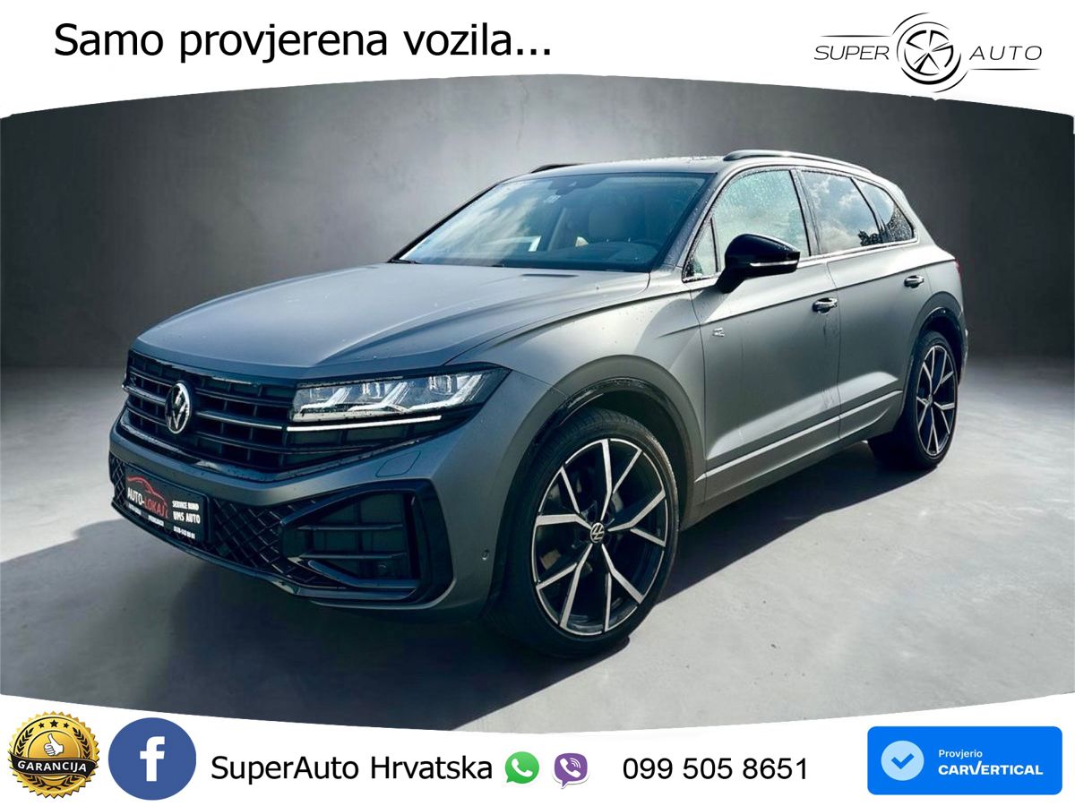 Volkswagen Touareg 3.0 V6 TDI (286 KS) 4MOTION Tiptronic R-Line ZRAČNI+ACC+GR SJED+KAM+PANO