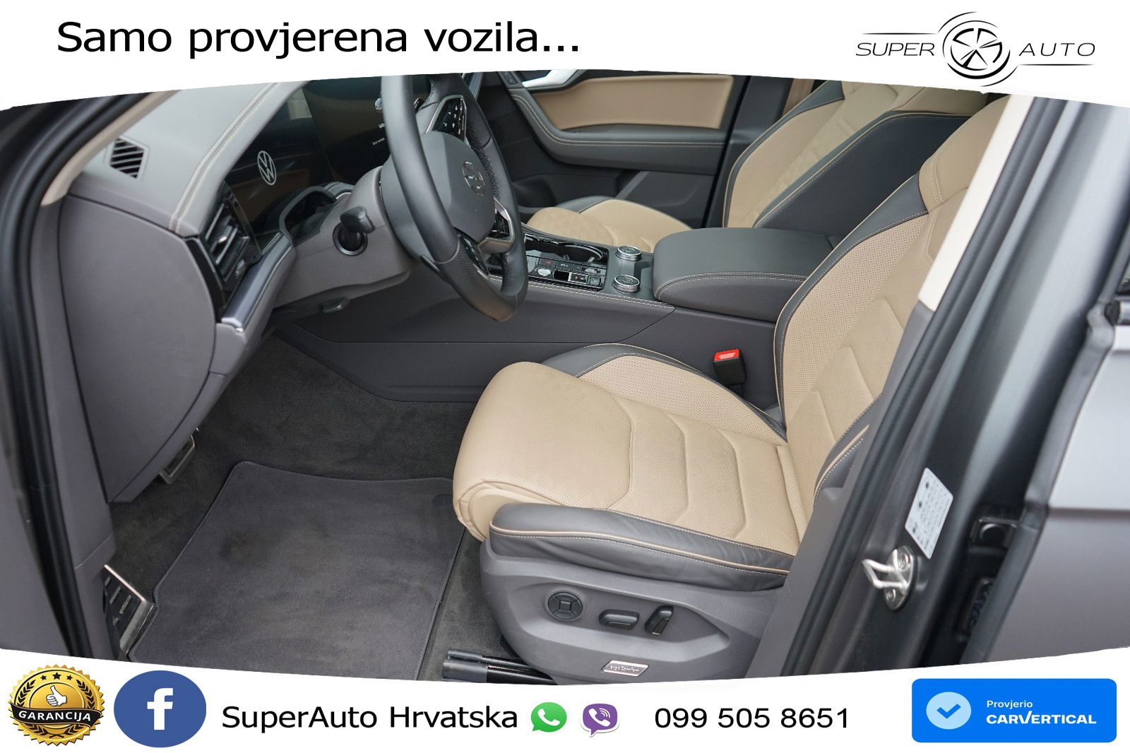Volkswagen Touareg 3.0 V6 TDI (286 KS) 4MOTION Tiptronic R-Line ZRAČNI+ACC+GR SJED+KAM+PANO