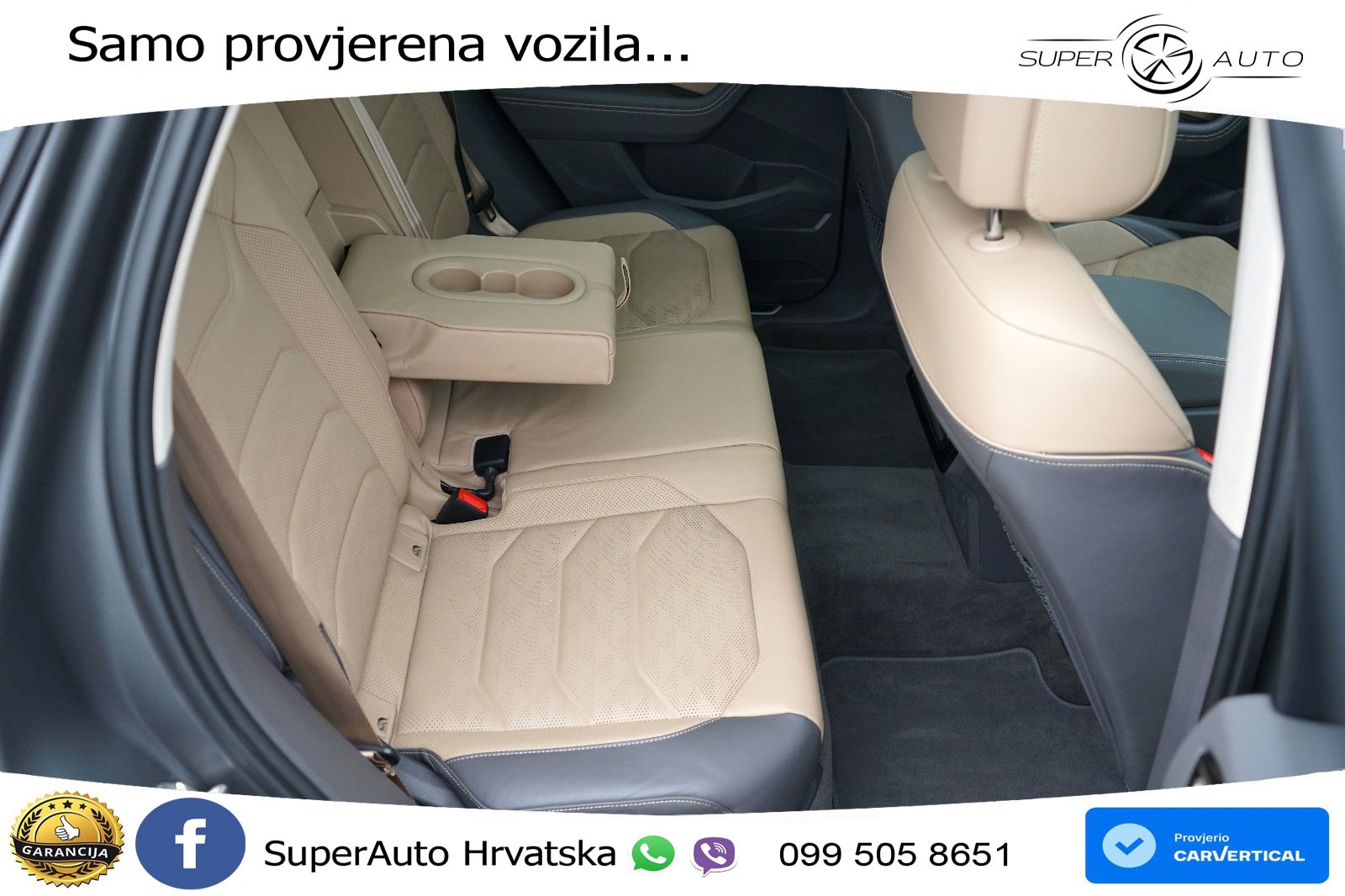 Volkswagen Touareg 3.0 V6 TDI (286 KS) 4MOTION Tiptronic R-Line ZRAČNI+ACC+GR SJED+KAM+PANO