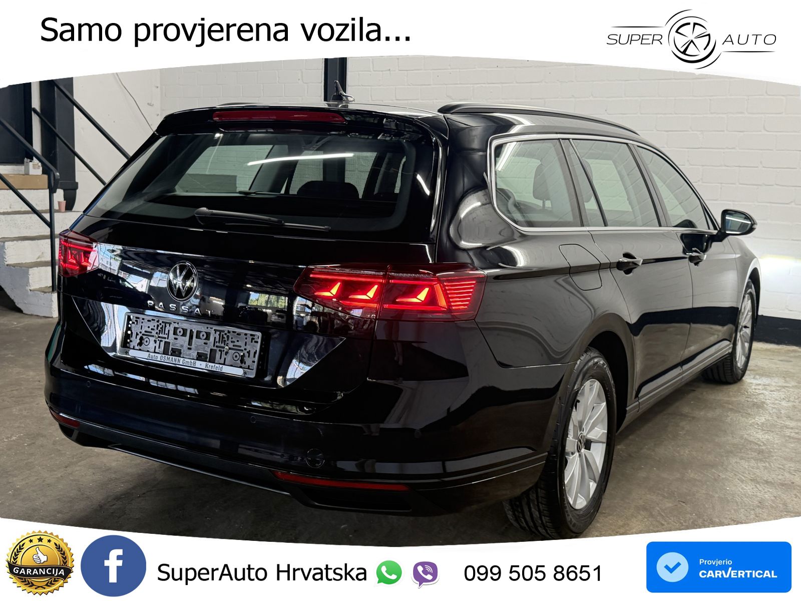 Volkswagen Passat Variant 2.0 TDI (150 KS) DSG Business LED+GR SJED+ACC