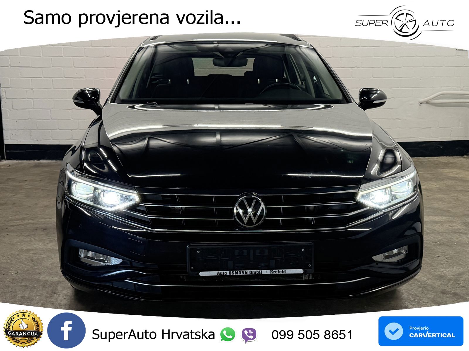 Volkswagen Passat Variant 2.0 TDI (150 KS) DSG Business LED+GR SJED+ACC