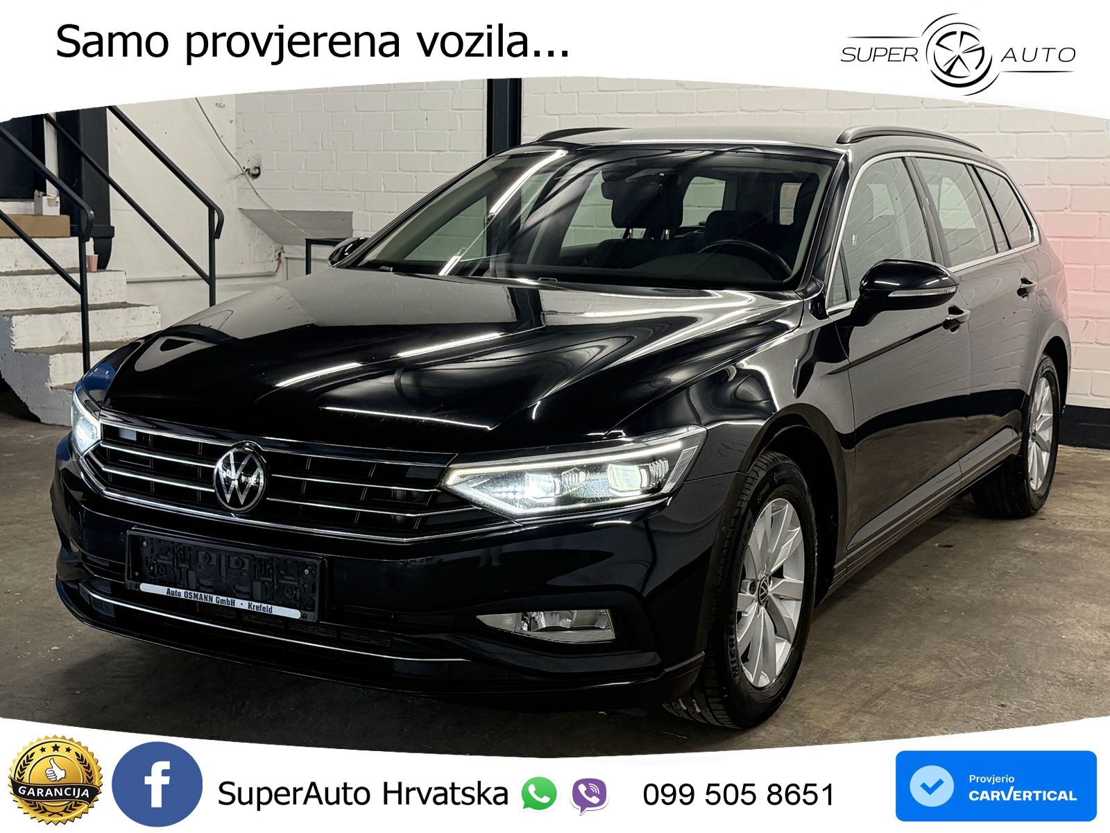 Volkswagen Passat Variant 2.0 TDI (150 KS) DSG Business LED+GR SJED+ACC