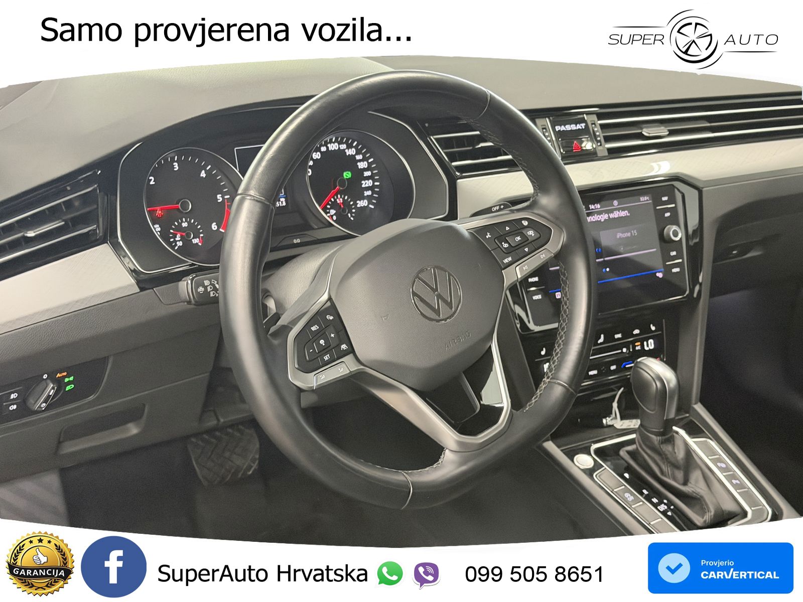 Volkswagen Passat Variant 2.0 TDI (150 KS) DSG Business LED+GR SJED+ACC