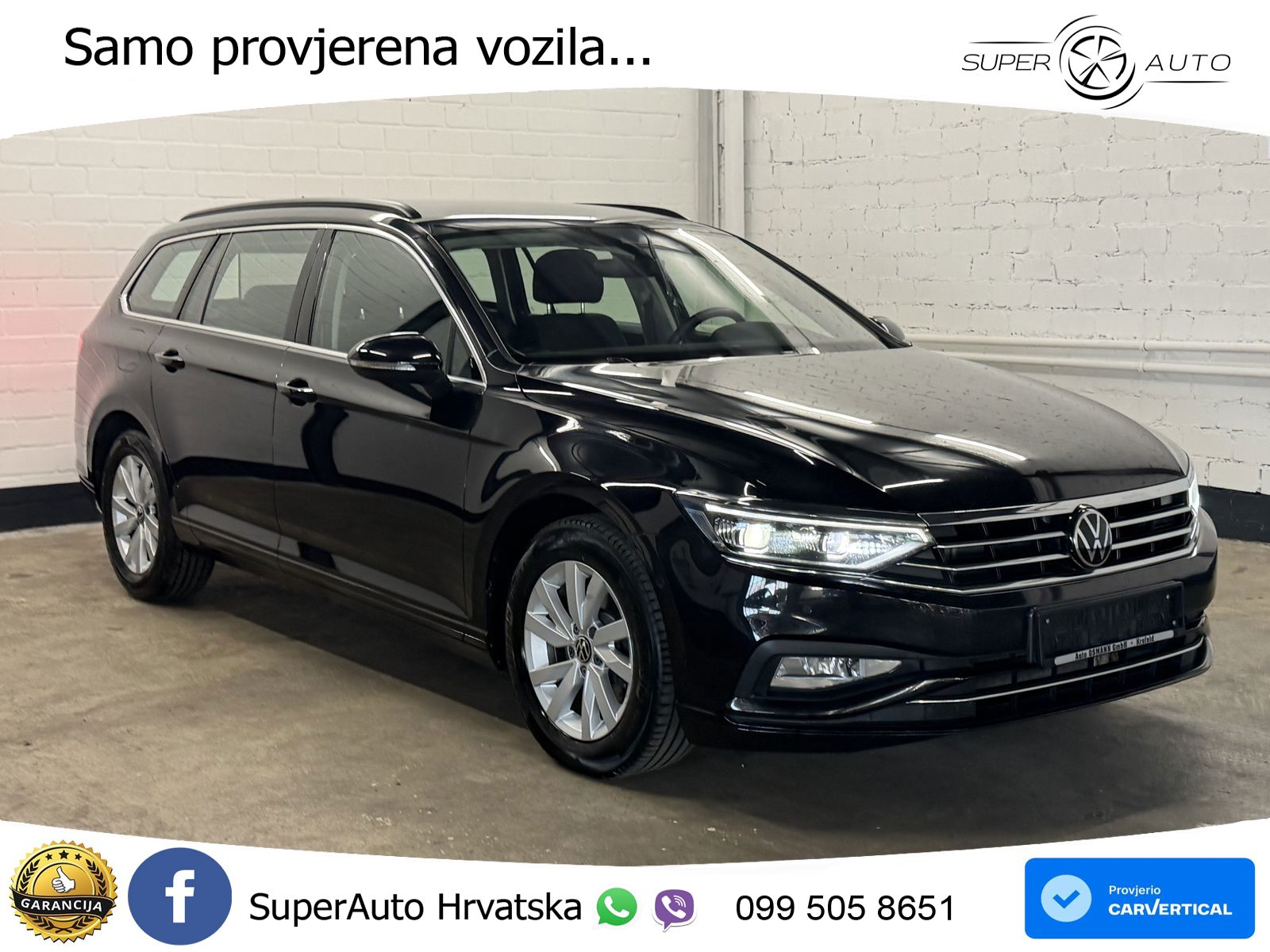 Volkswagen Passat Variant 2.0 TDI (150 KS) DSG Business LED+GR SJED+ACC