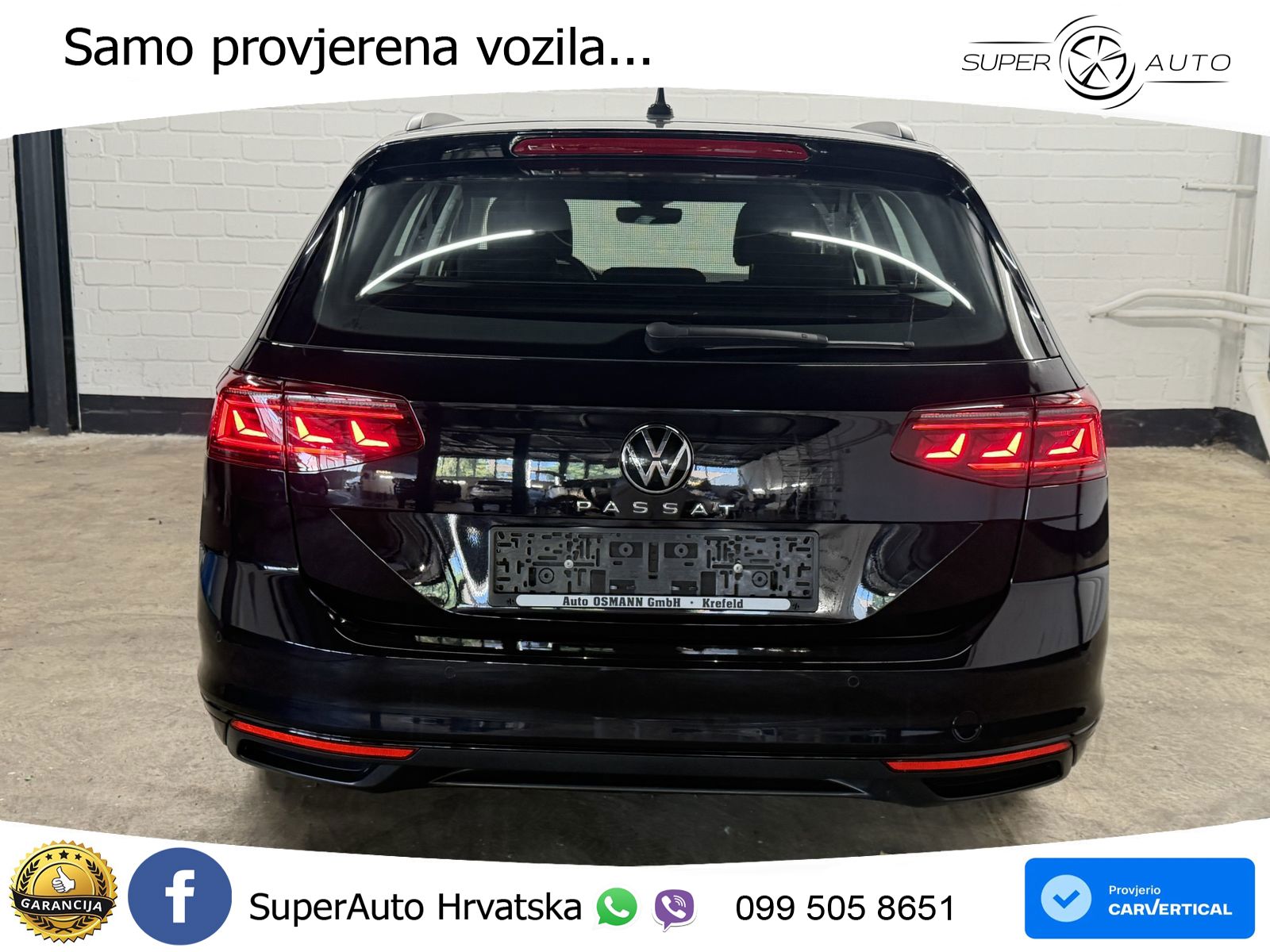 Volkswagen Passat Variant 2.0 TDI (150 KS) DSG Business LED+GR SJED+ACC