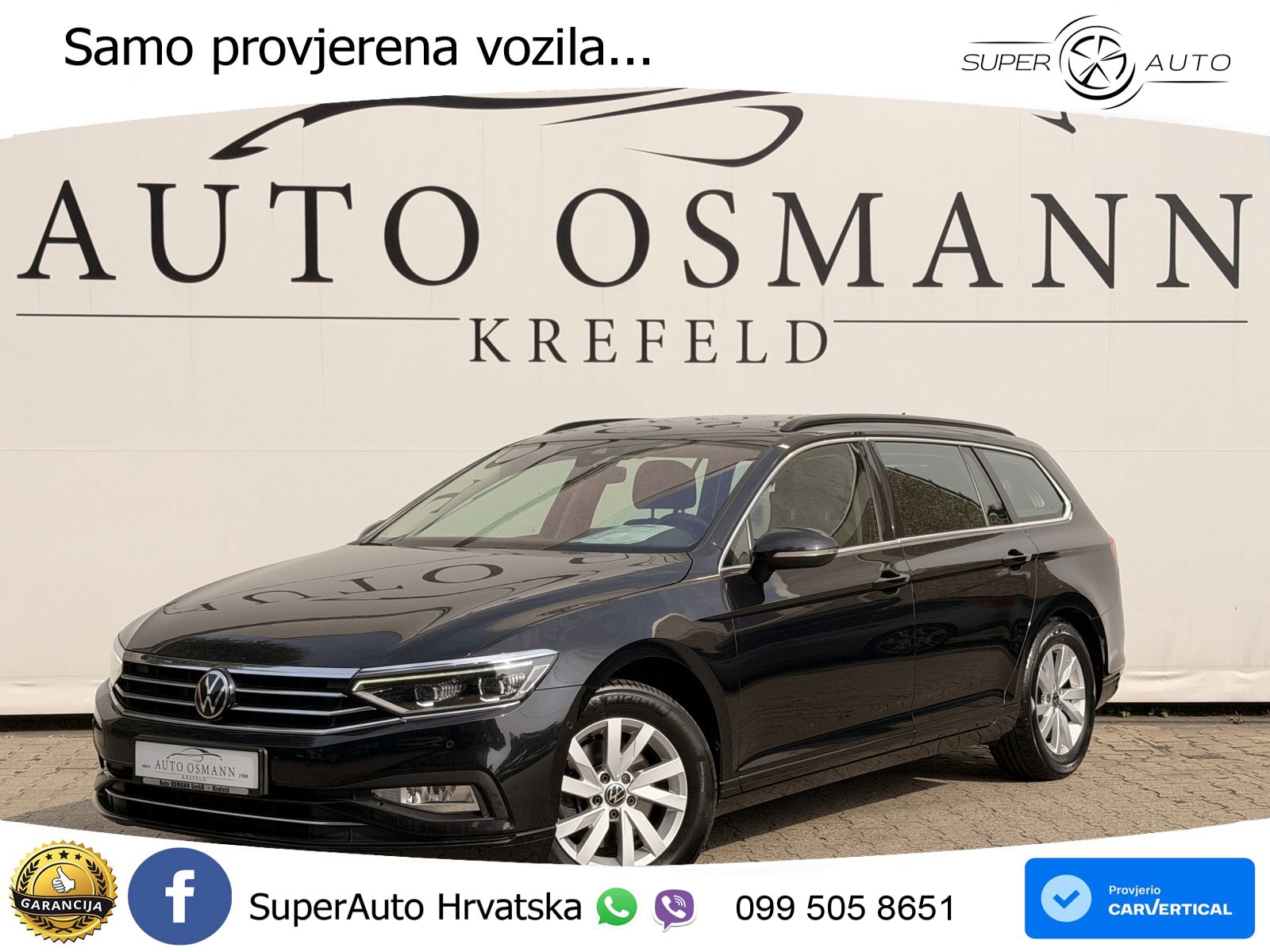 Volkswagen Passat Variant 2.0 TDI (150 KS) DSG Business LED+GR SJED+ACC