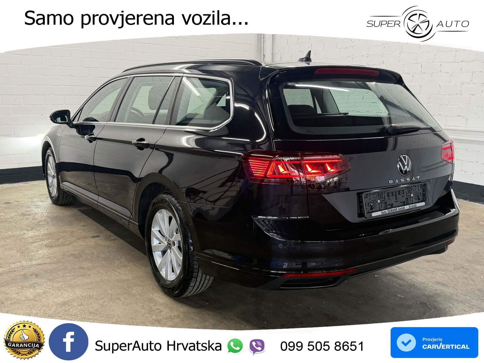 Volkswagen Passat Variant 2.0 TDI (150 KS) DSG Business LED+GR SJED+ACC