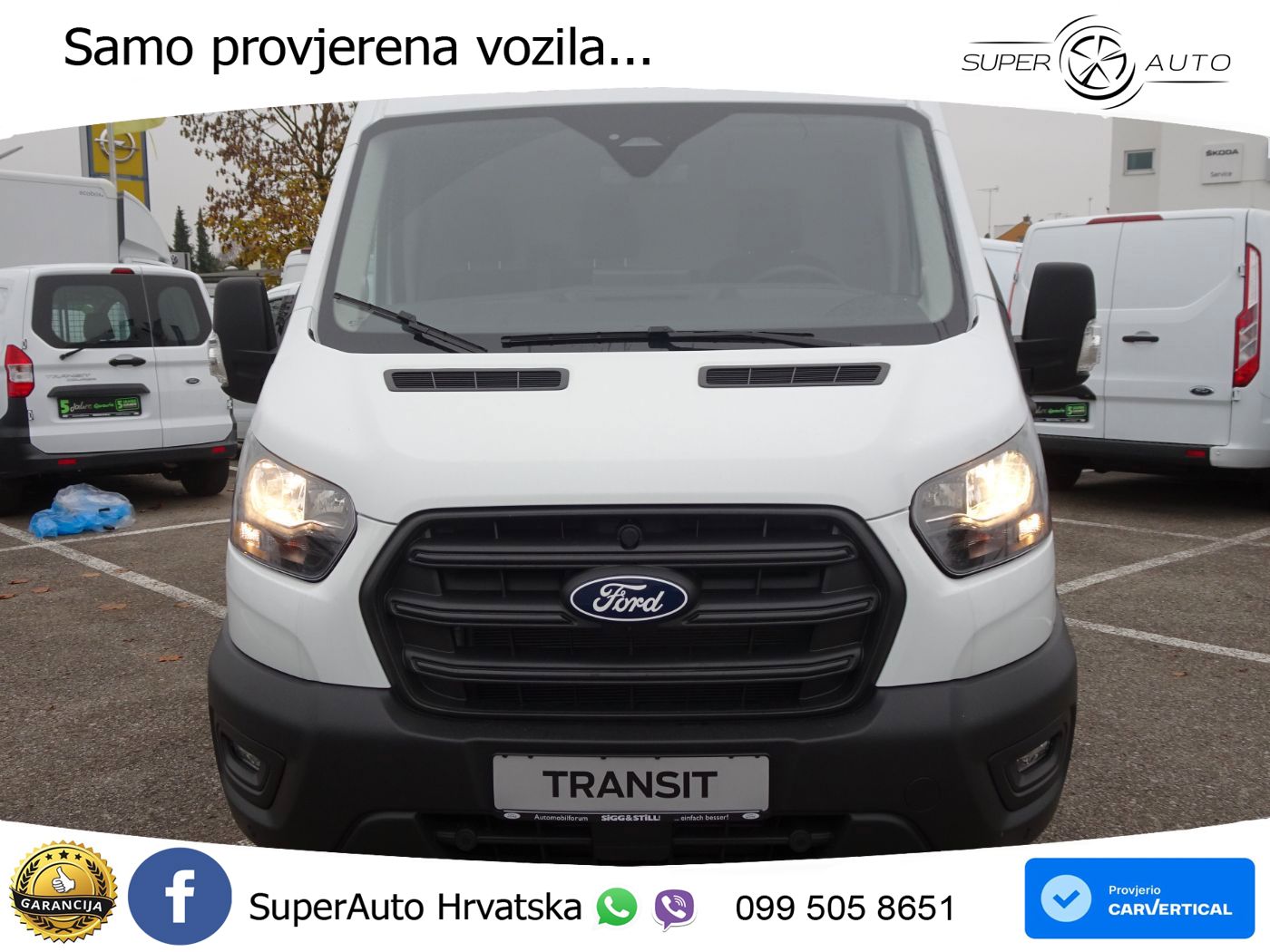 Ford Transit Kasten Trend 350 L2 Aut. AHK*PDC*CAM*SYN 131 KS