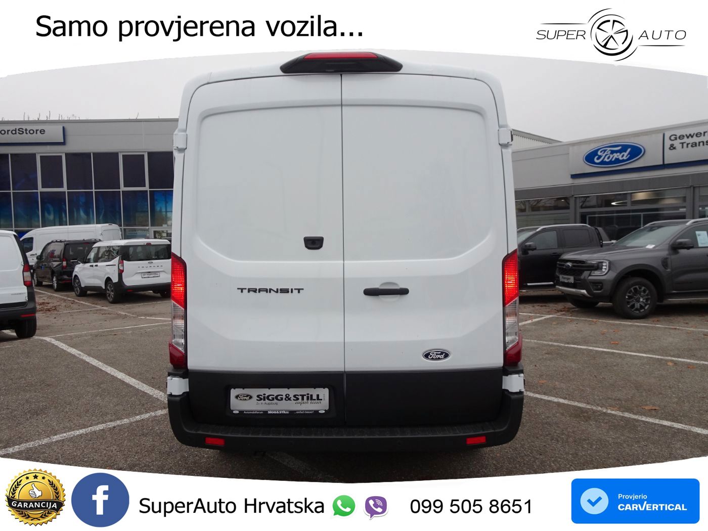 Ford Transit Kasten Trend 350 L2 Aut. AHK*PDC*CAM*SYN 131 KS