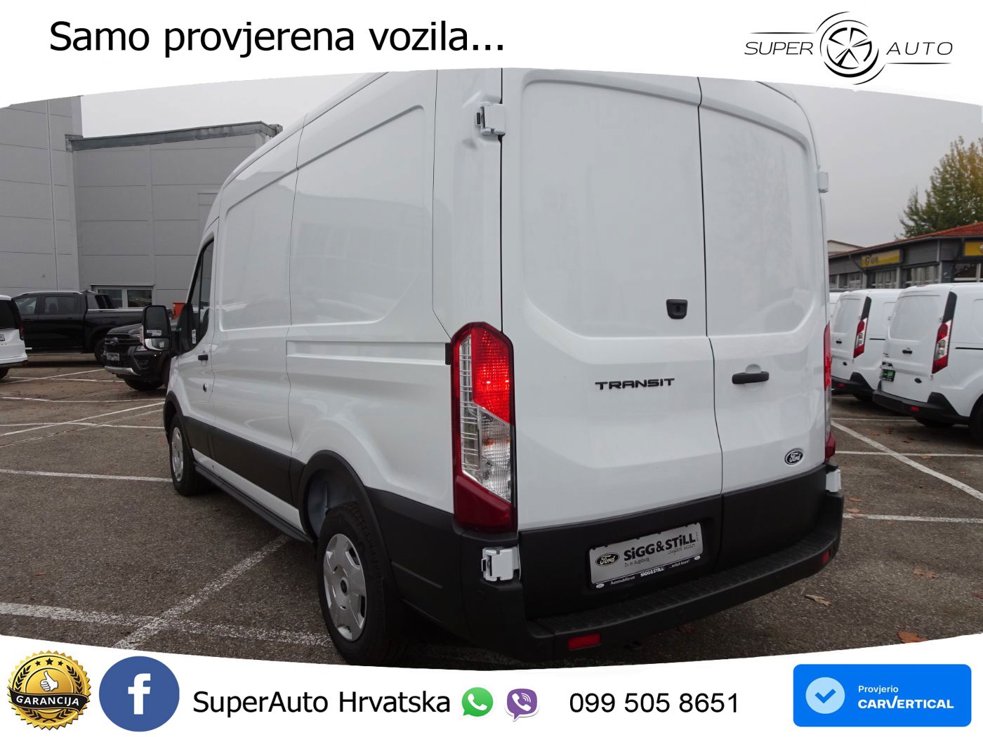 Ford Transit Kasten Trend 350 L2 Aut. AHK*PDC*CAM*SYN 131 KS