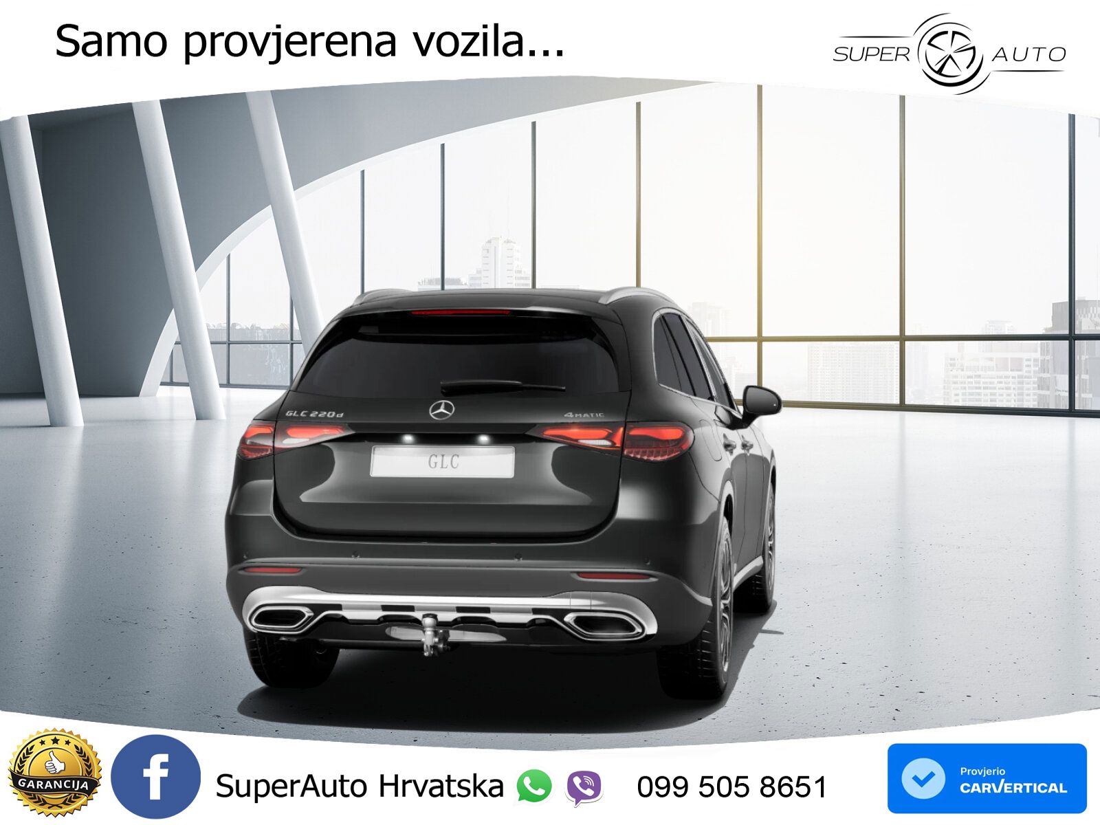 Mercedes GLC 220d (197 KS) 4MATIC 9G-TRONIC Avantgarde LED+GR SJED+ACC