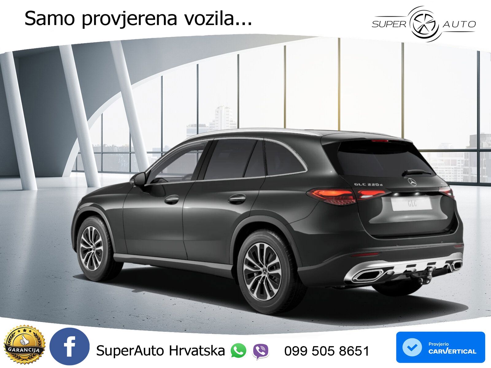 Mercedes GLC 220d (197 KS) 4MATIC 9G-TRONIC Avantgarde LED+GR SJED+ACC