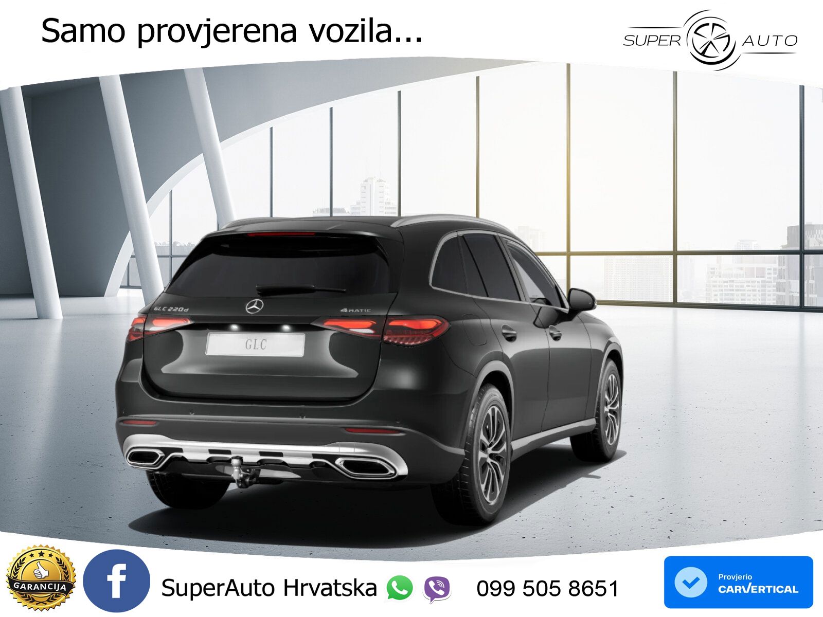 Mercedes GLC 220d (197 KS) 4MATIC 9G-TRONIC Avantgarde LED+GR SJED+ACC