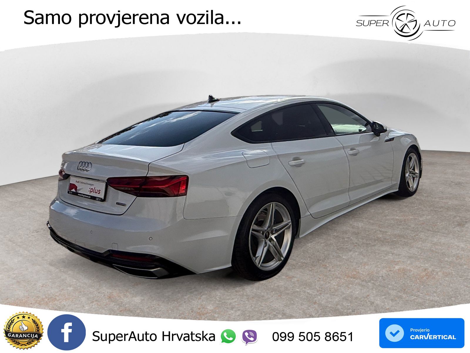 Audi A5 Sportback 40 TDI (204 KS) quattro S tronic S line MATRIX+GR SJED+KAM