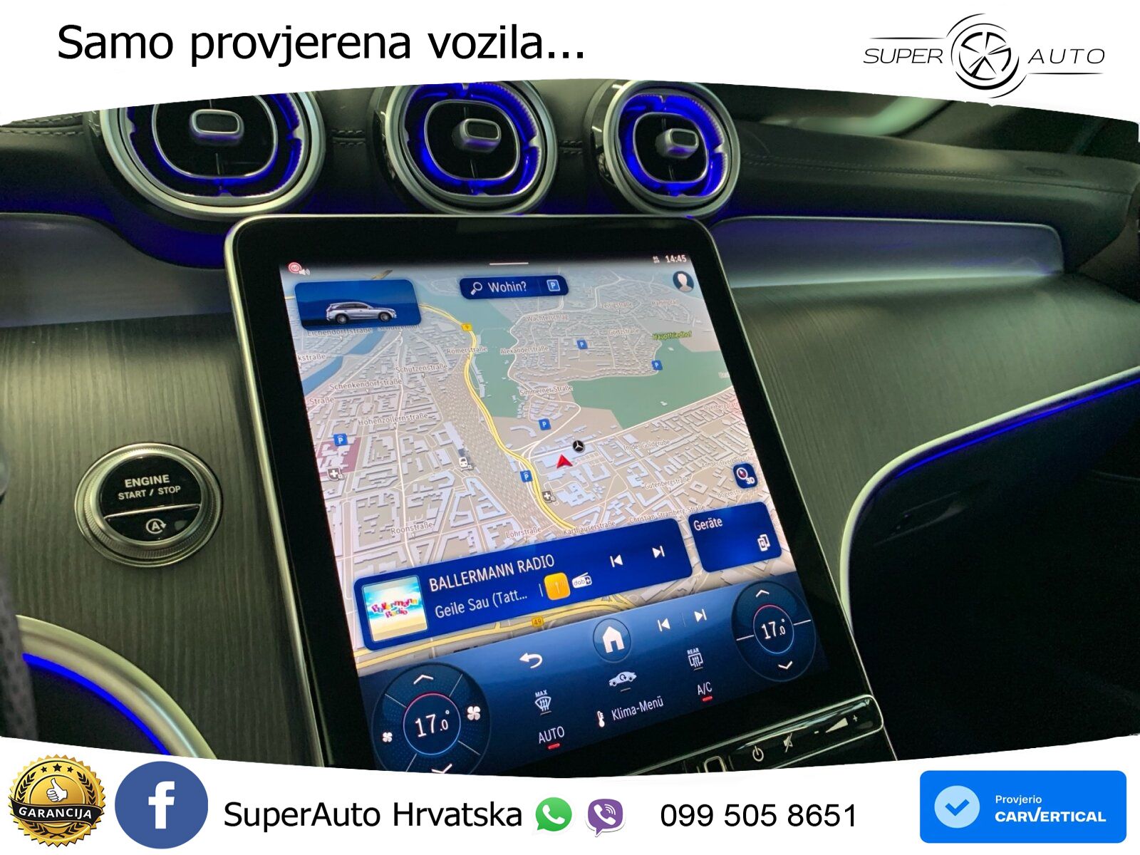 Mercedes GLC 200 (204 KS) 4MATIC 9G-TRONIC AMG LED+GR SJED+ACC