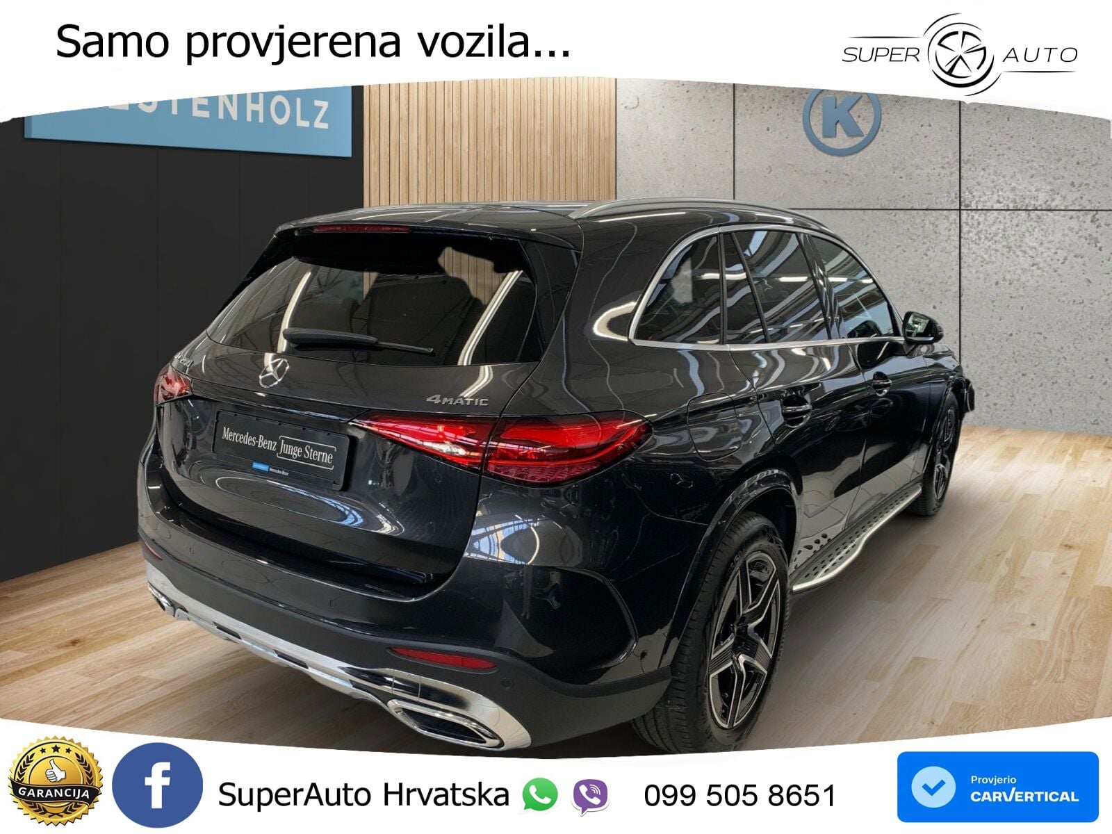 Mercedes GLC 200 (204 KS) 4MATIC 9G-TRONIC AMG LED+GR SJED+ACC