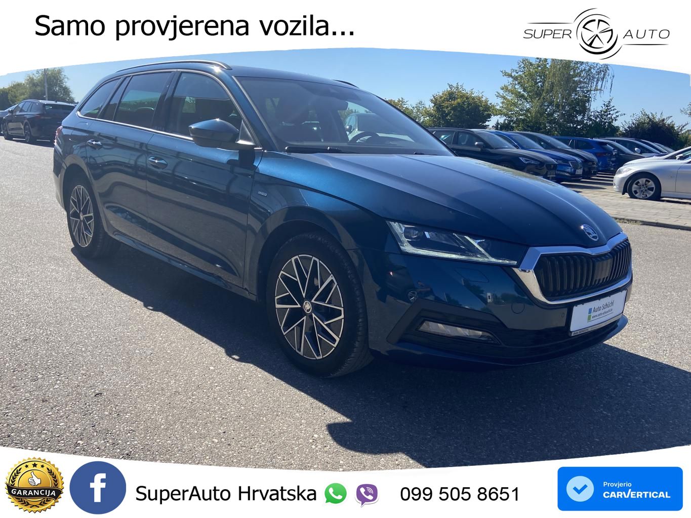 Škoda Octavia Combi 2.0 TDI (150 KS) DSG MATRIX+GR SJED+KAM