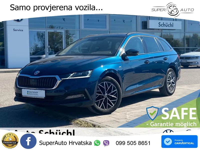 Škoda Octavia Combi 2.0 TDI (150 KS) DSG MATRIX+GR SJED+KAM