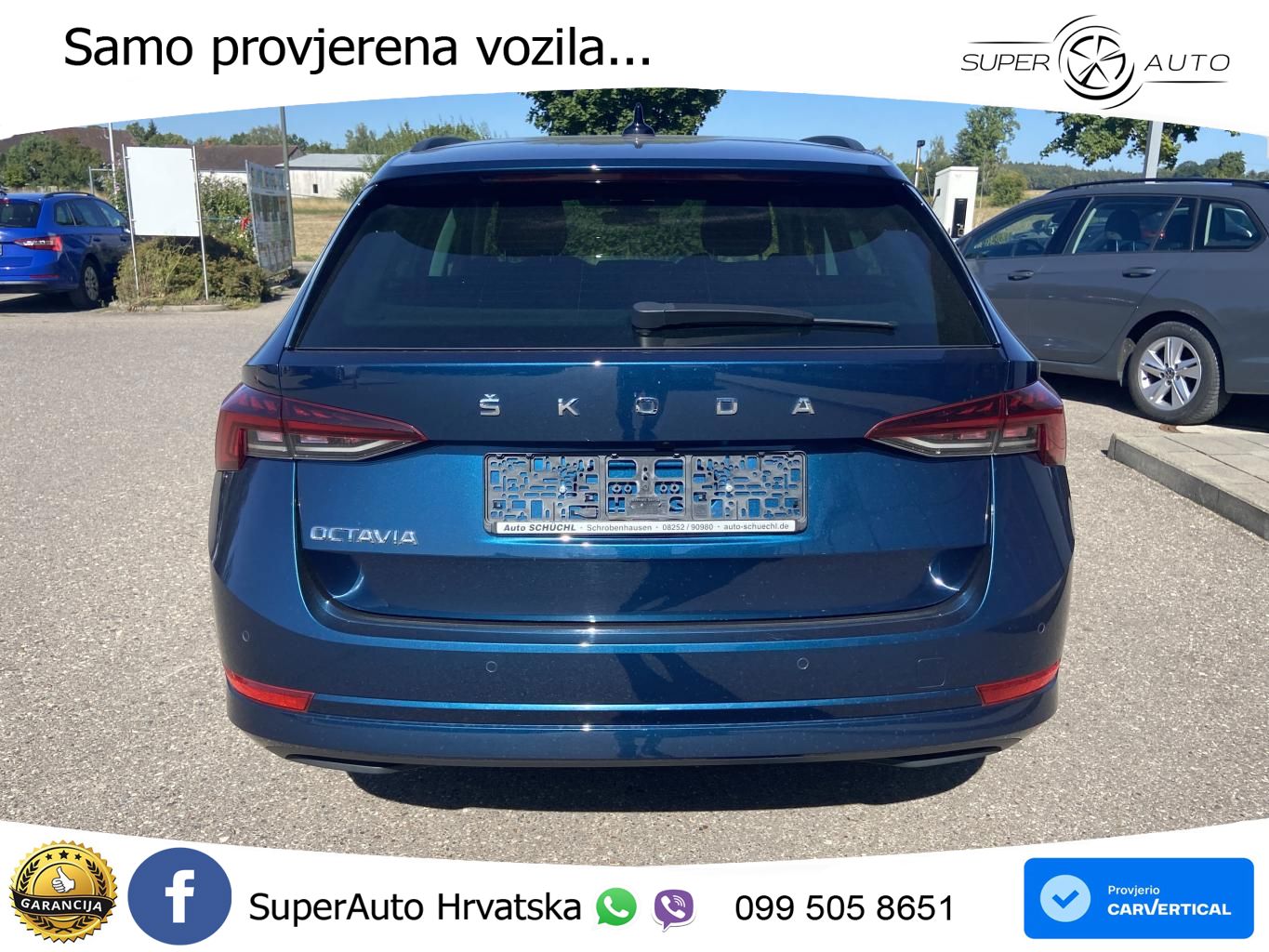 Škoda Octavia Combi 2.0 TDI (150 KS) DSG MATRIX+GR SJED+KAM
