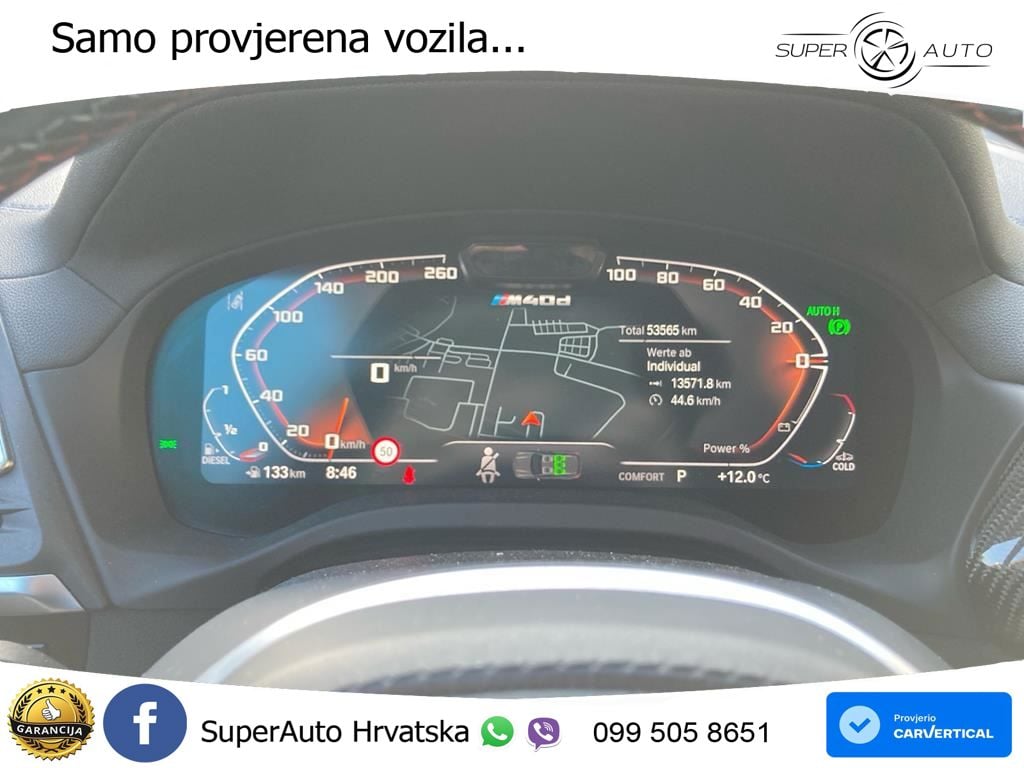 BMW X3 M40d xDrive Steptronic LED+GR SJED+ACC