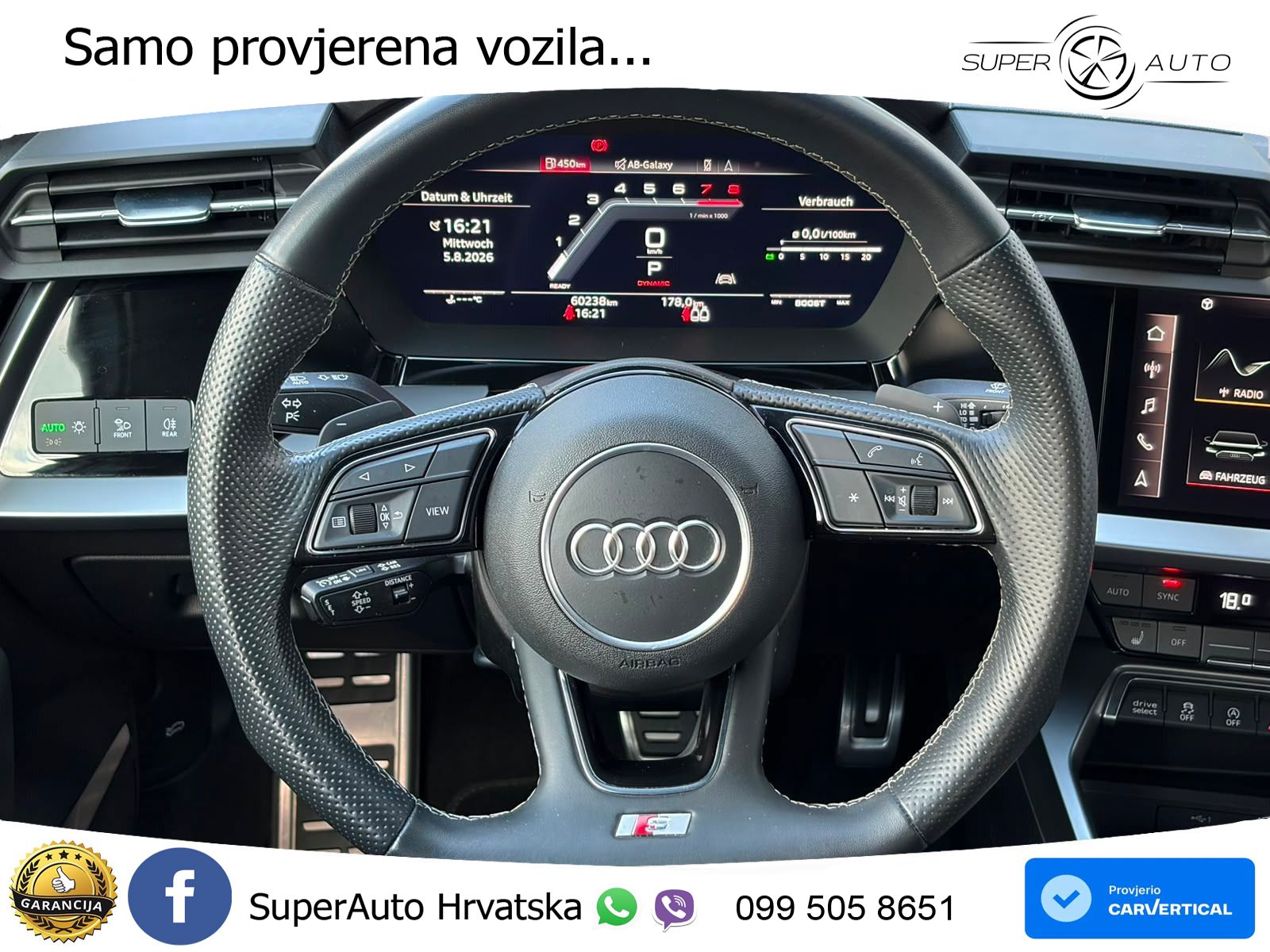 Audi S3 Limuzina 2.0 TFSI (310 KS) quattro S tronic