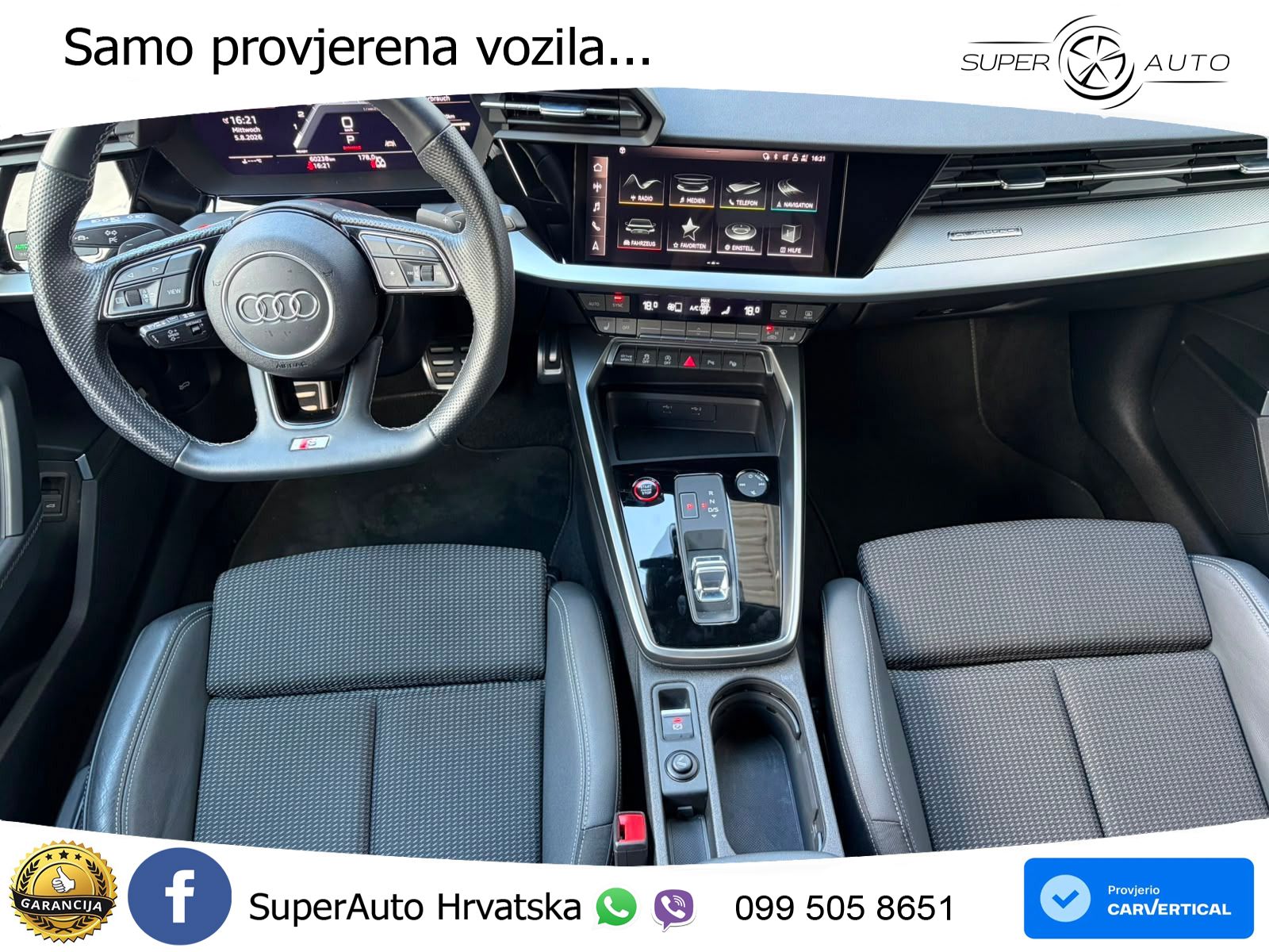 Audi S3 Limuzina 2.0 TFSI (310 KS) quattro S tronic