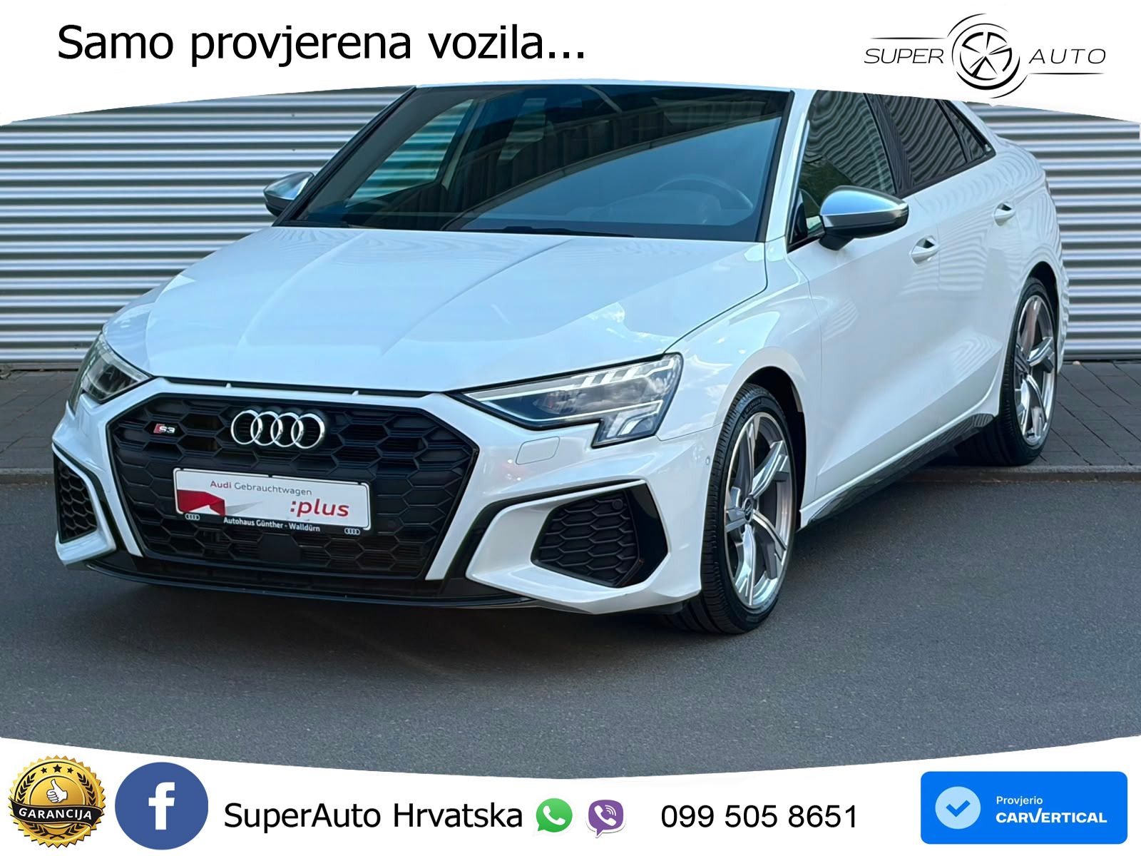 Audi S3 Limuzina 2.0 TFSI (310 KS) quattro S tronic