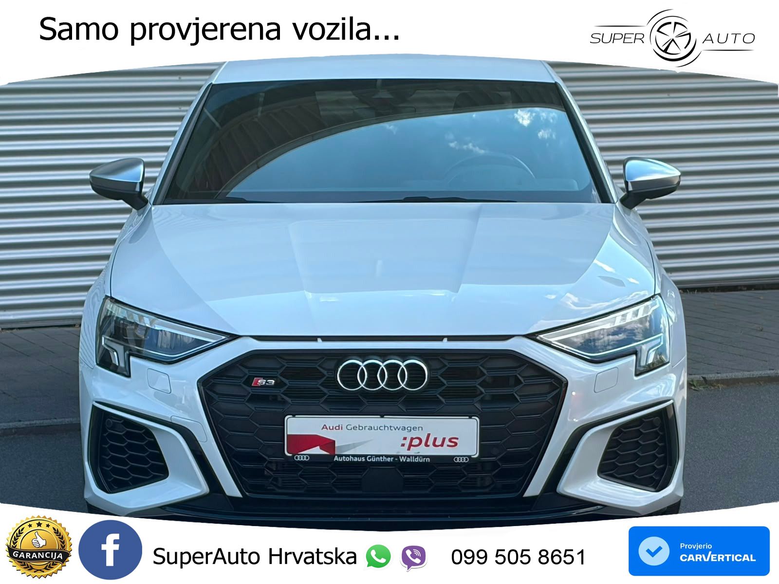 Audi S3 Limuzina 2.0 TFSI (310 KS) quattro S tronic