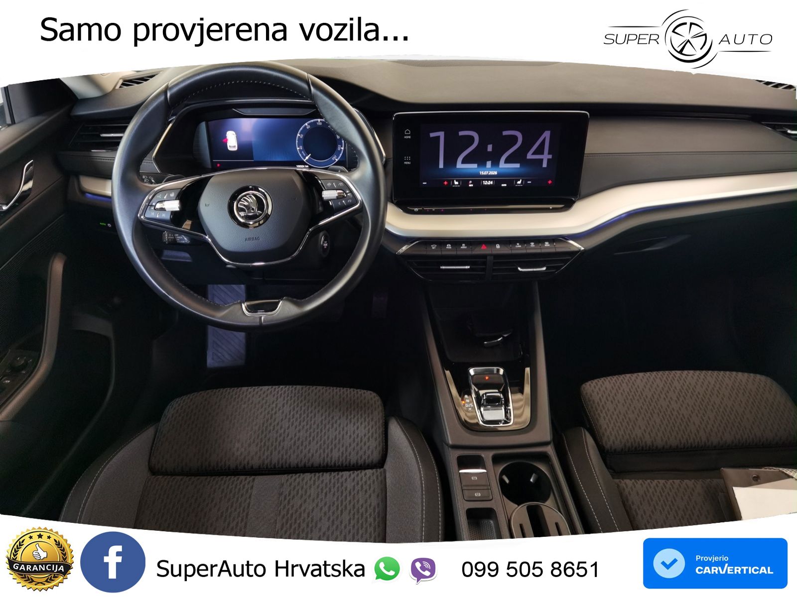 Škoda Octavia Combi 2.0 TDI (150 KS) DSG MATRIX+GR SJED+KAM