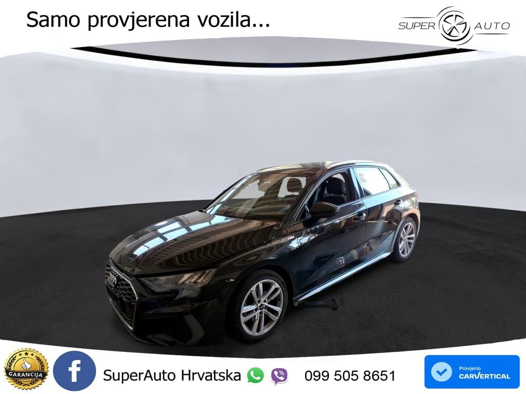 Audi A3 35 TDI (150 KS) S tronic S line LED+GR SJED+ACC